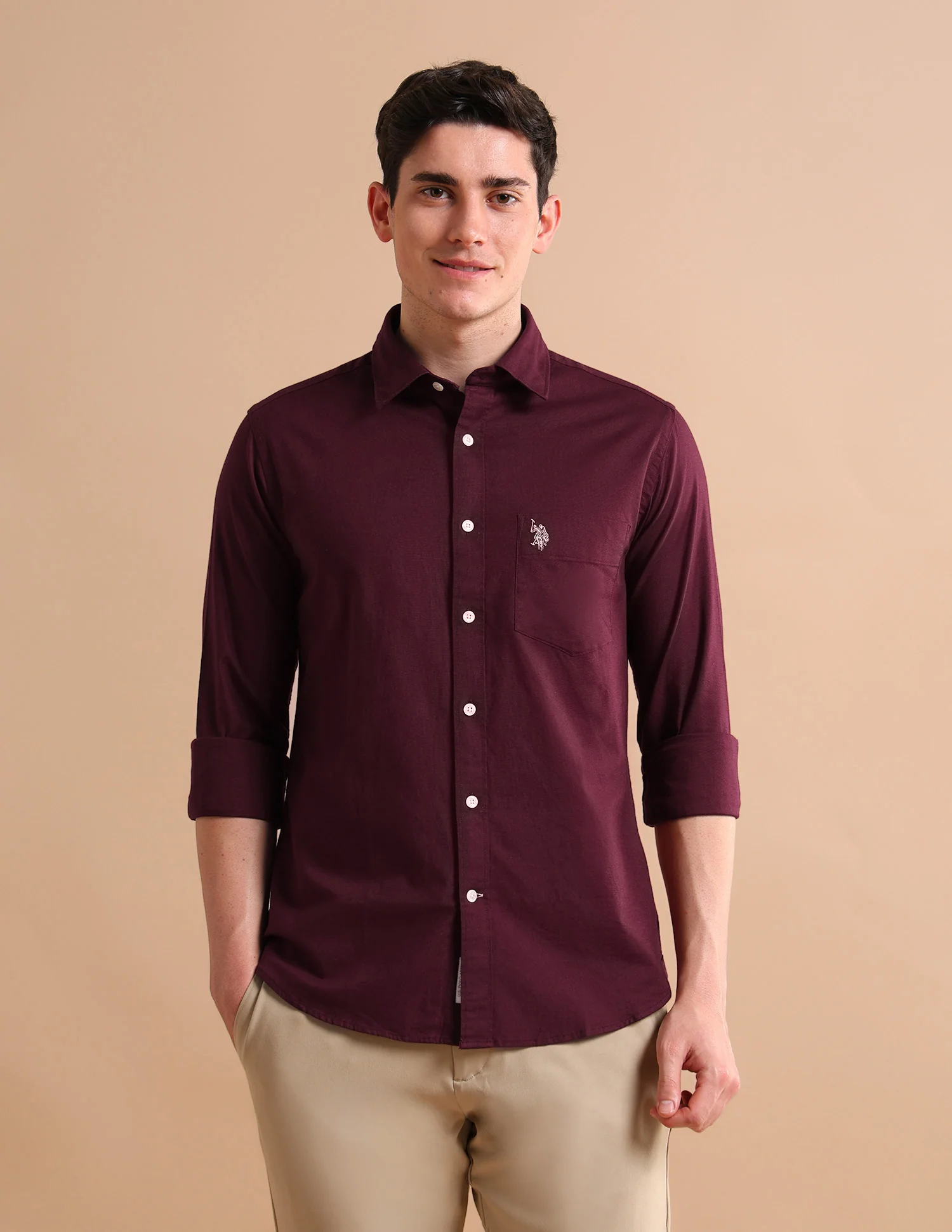 Stretchy Twill Shirt - Image 6