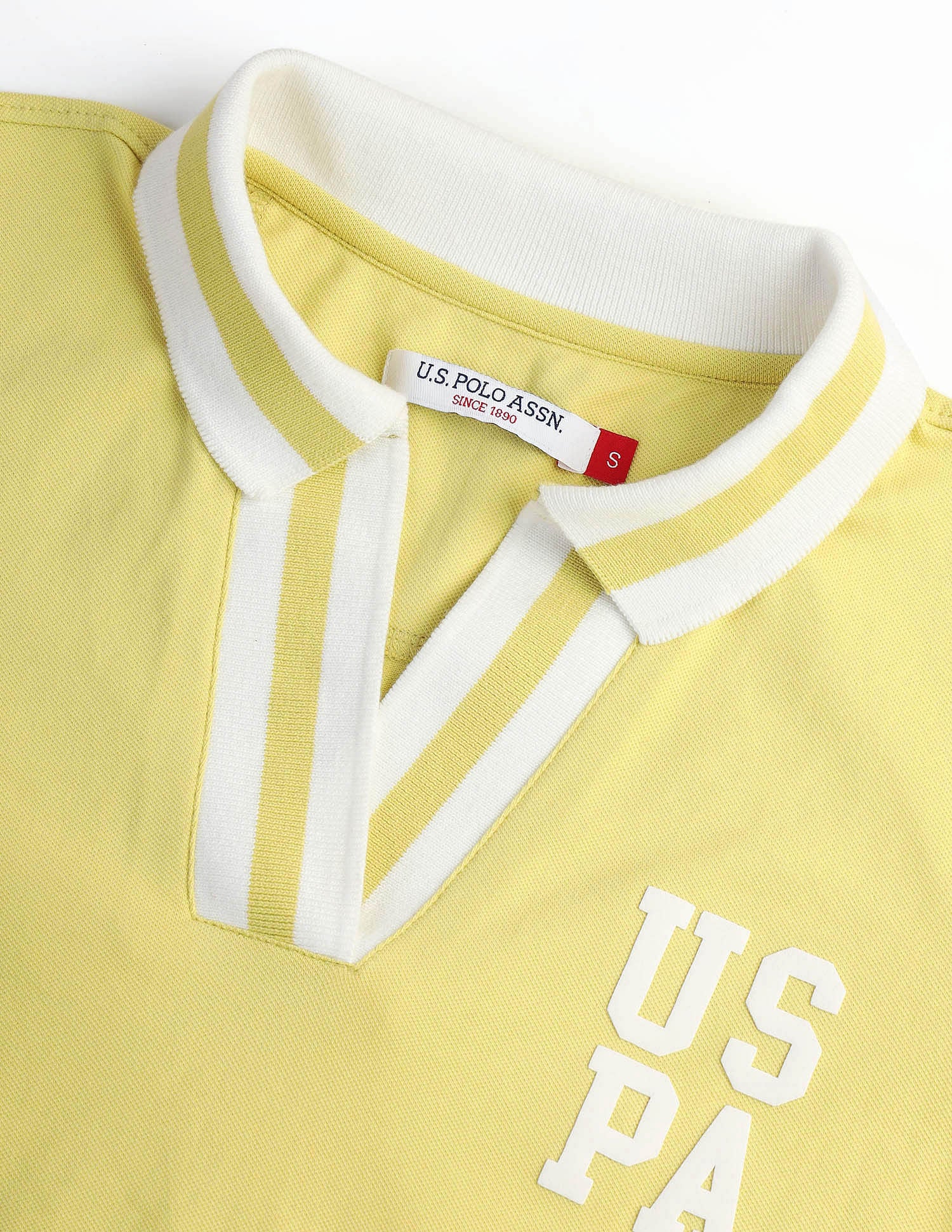 Striped Collar Pique Polo Shirt - Image 8
