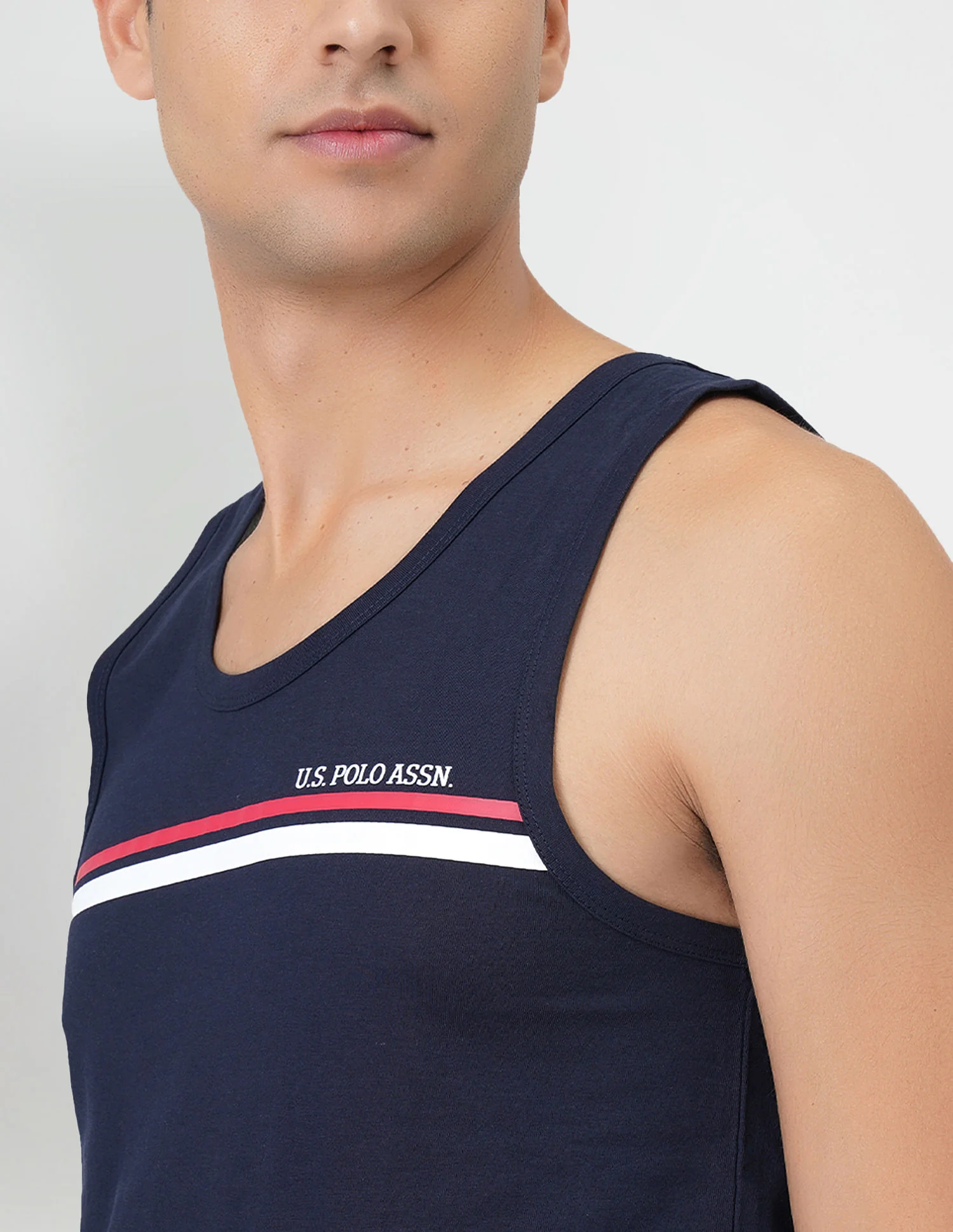 Striped Cotton EV005 Vest - Pack Of 1 - Image 5