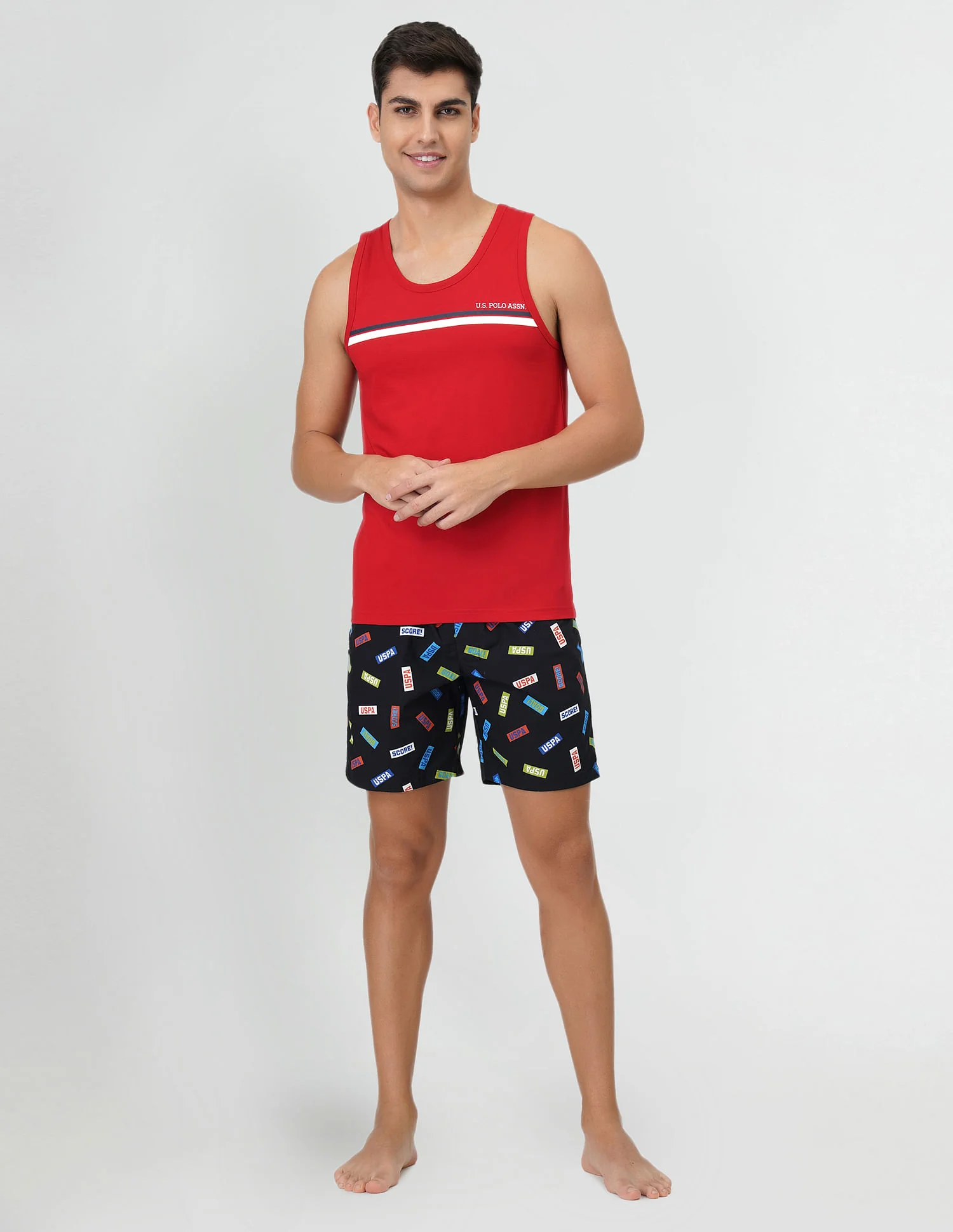 Striped Cotton EV005 Vest - Pack Of 1 - Image 4