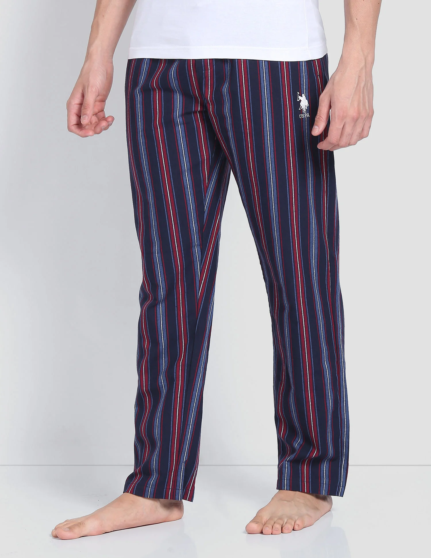 Striped Cotton LP001 Lounge Pants - Pack Of 1 - Image 4