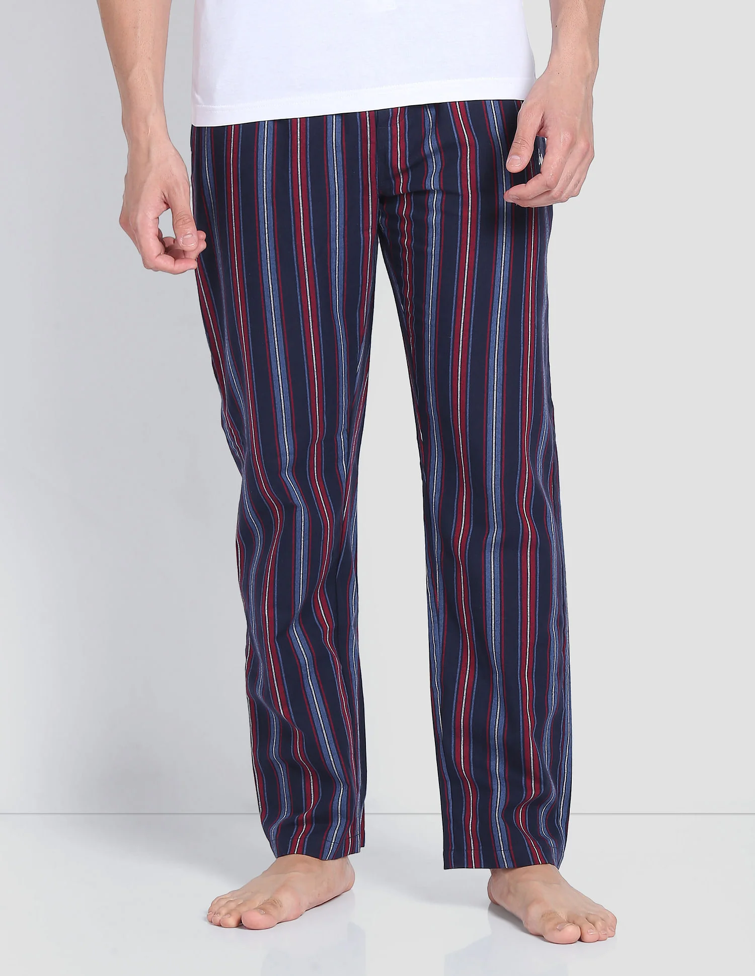 Striped Cotton LP001 Lounge Pants - Pack Of 1 - Image 6