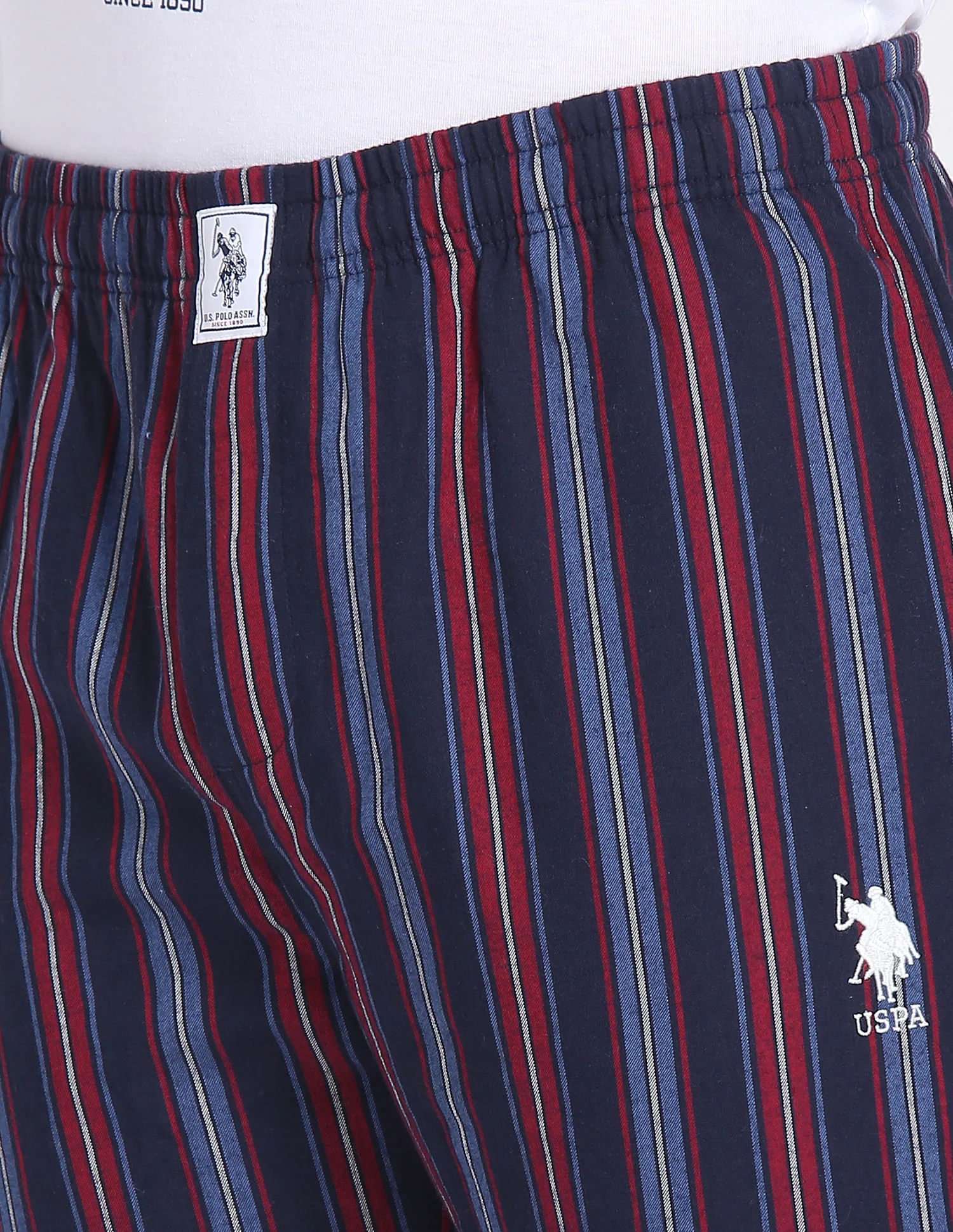 Striped Cotton LP001 Lounge Pants - Pack Of 1 - Image 7