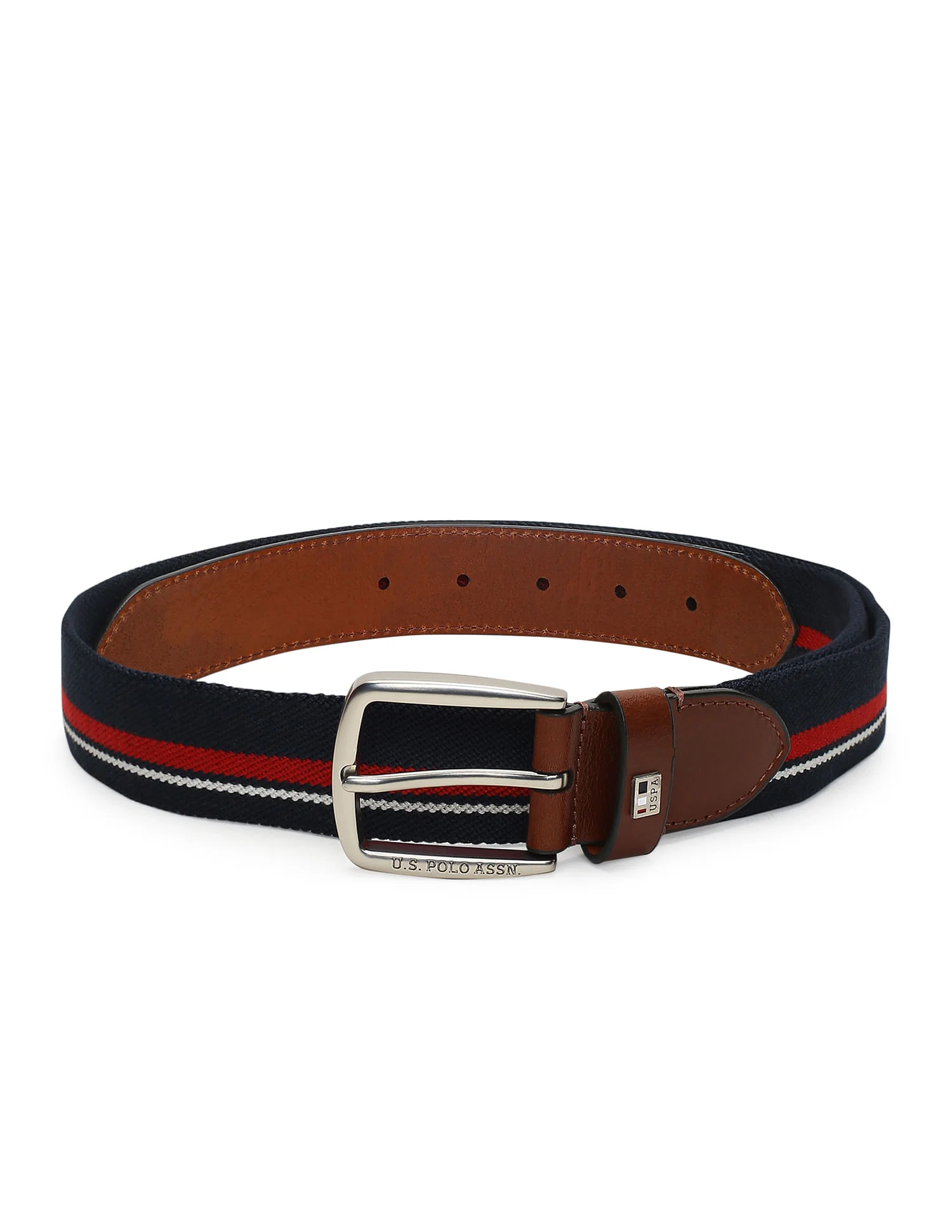 Striped Knit Belt - Image 2