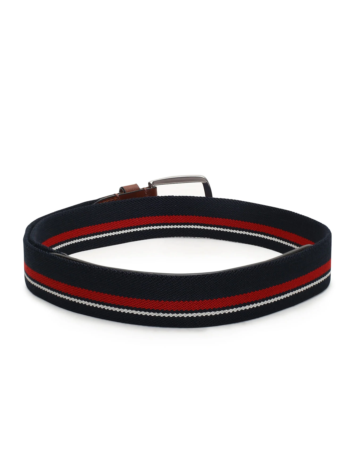 Striped Knit Belt - Image 3