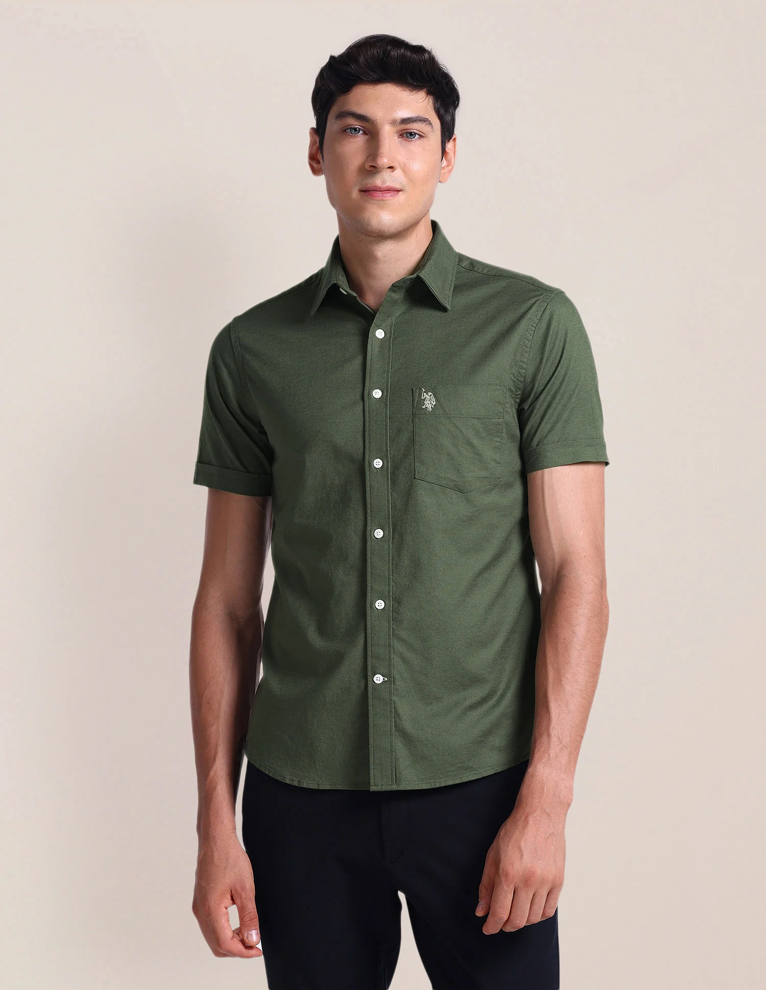 Tailored Fit Dobby Shirt