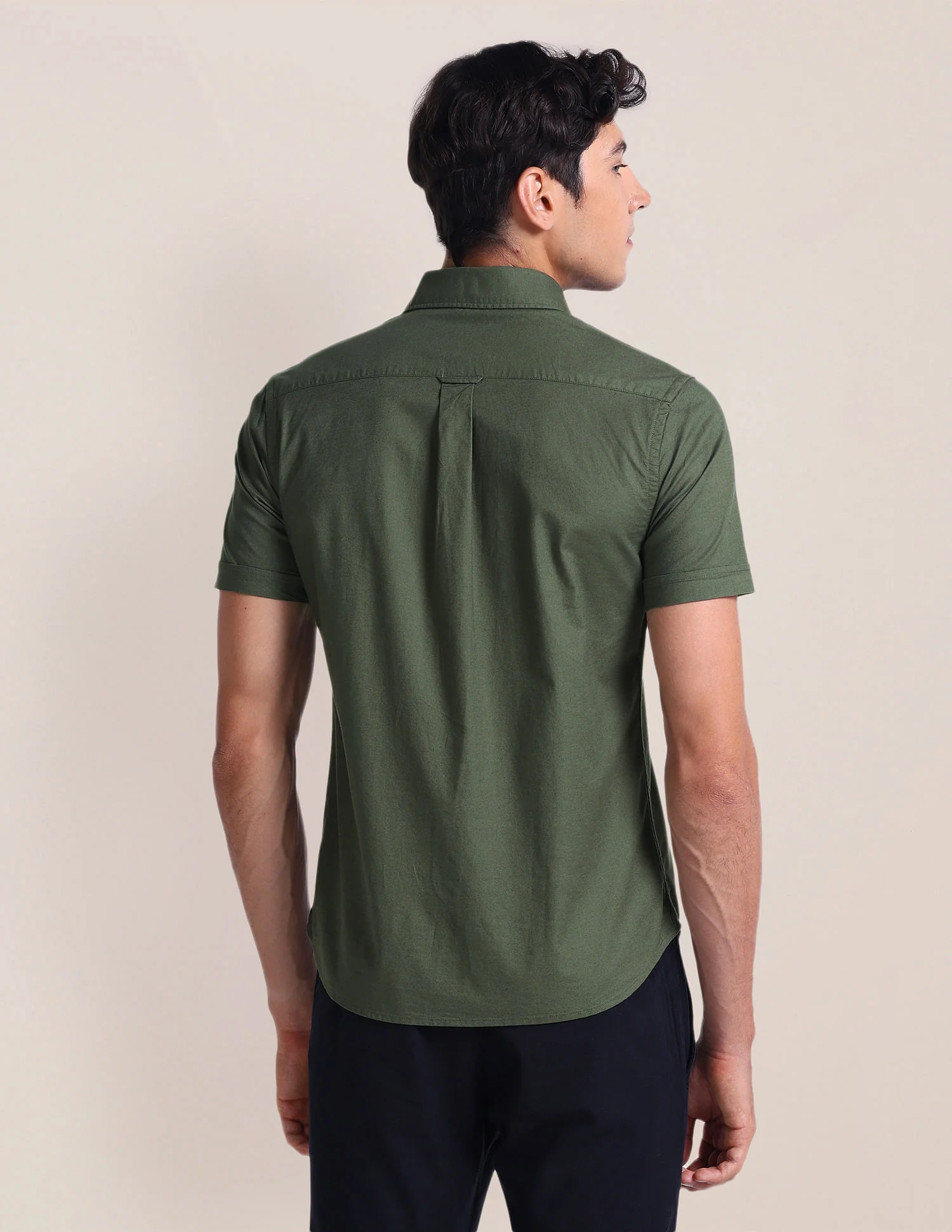 Tailored Fit Dobby Shirt - Image 5