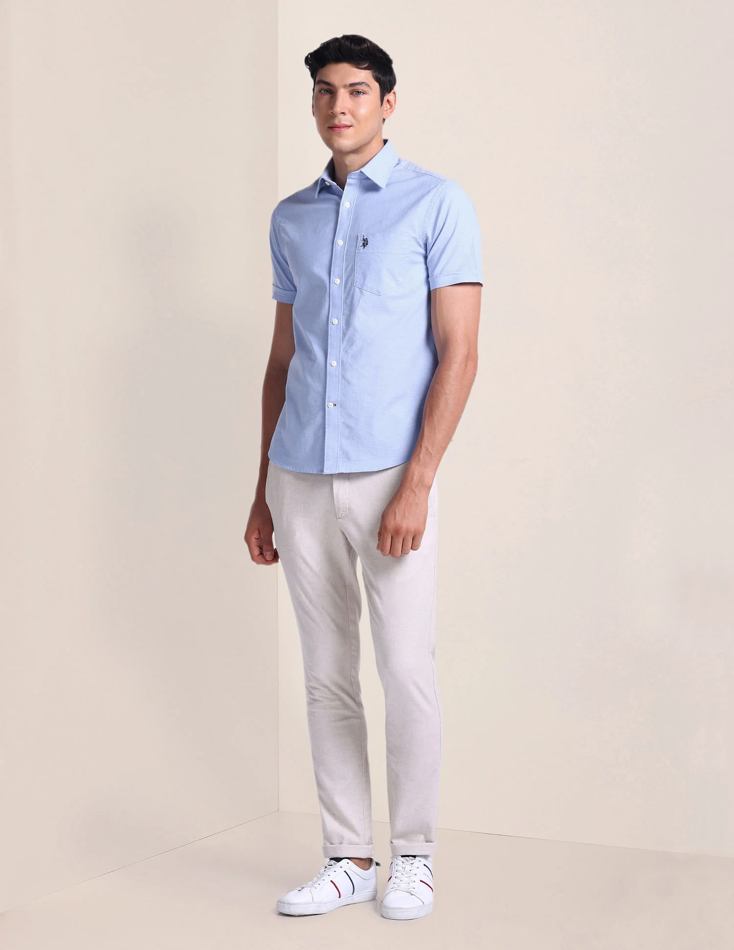 Tailored Fit Oxford Shirt - Image 3