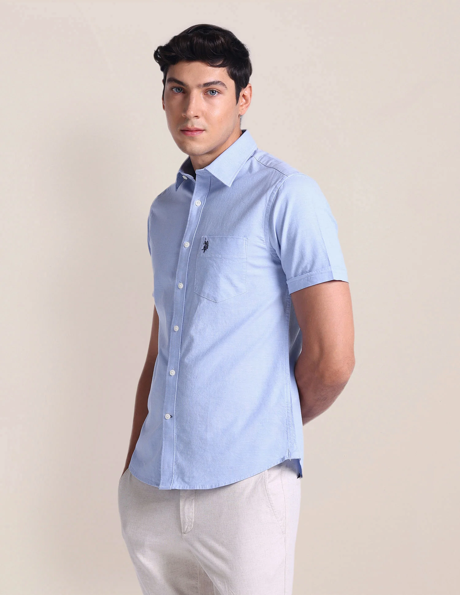 Tailored Fit Oxford Shirt - Image 4