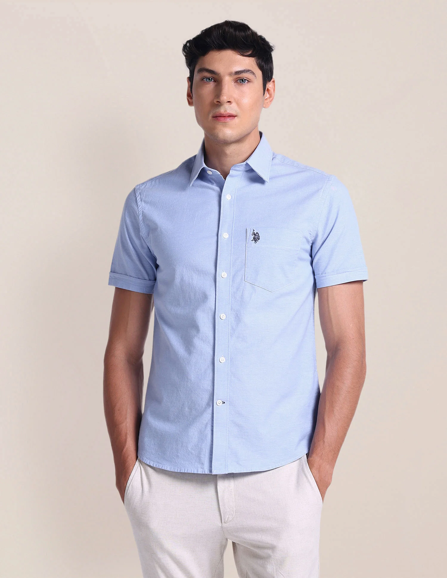 Tailored Fit Oxford Shirt - Image 6