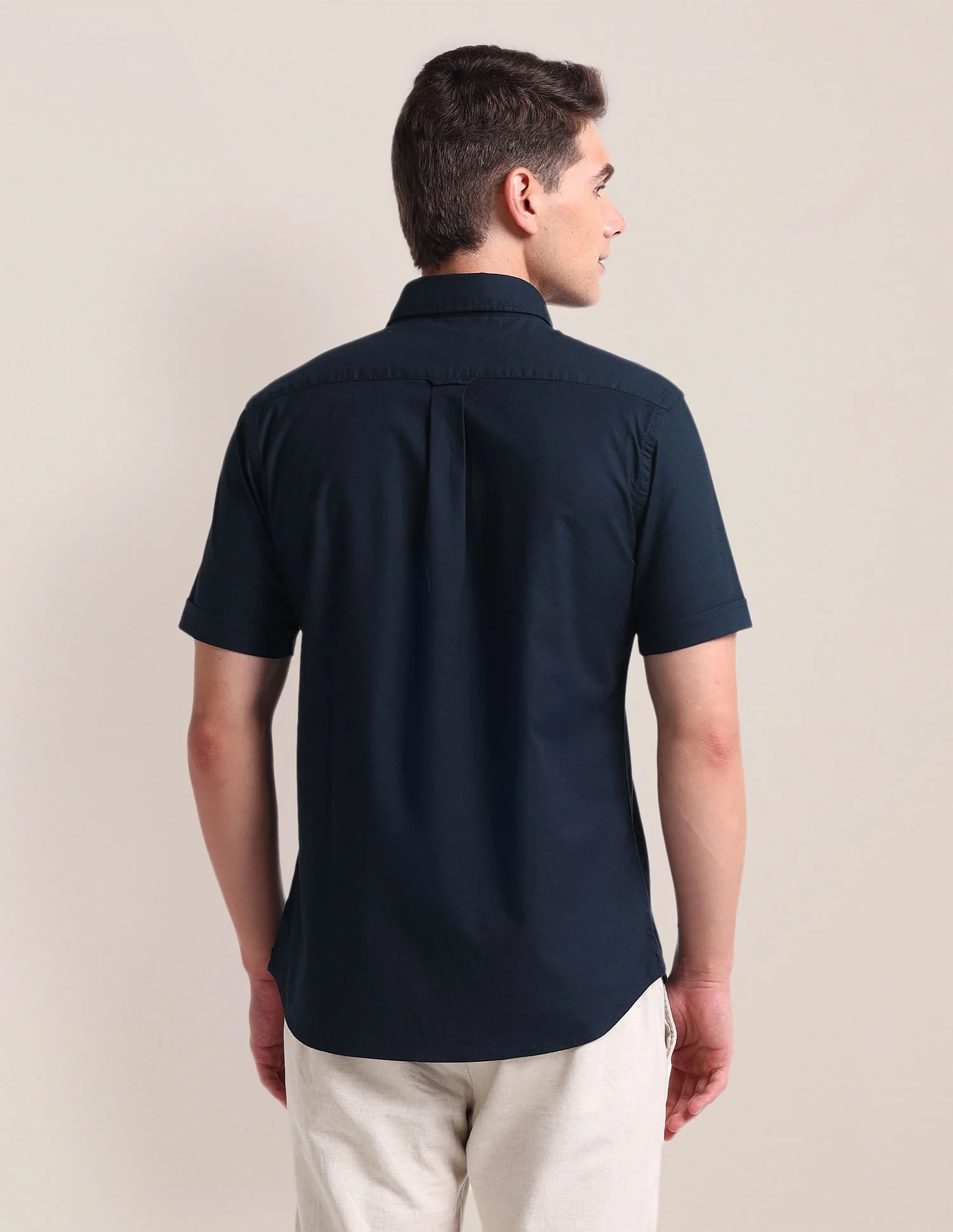Tailored Regular Fit Cotton Stretch Shirt - Image 5