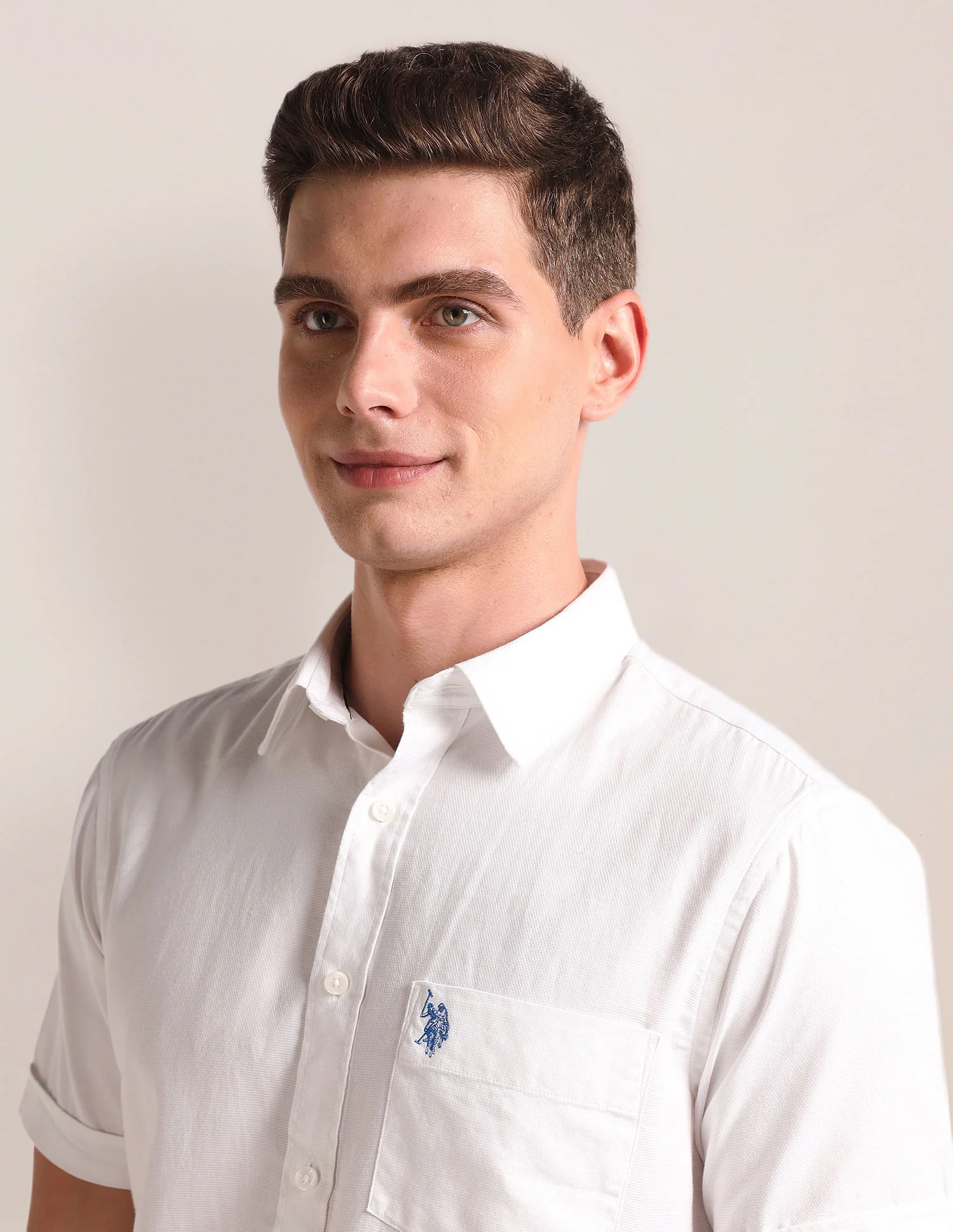 Tailored Regular Fit Solid Shirt - Image 7