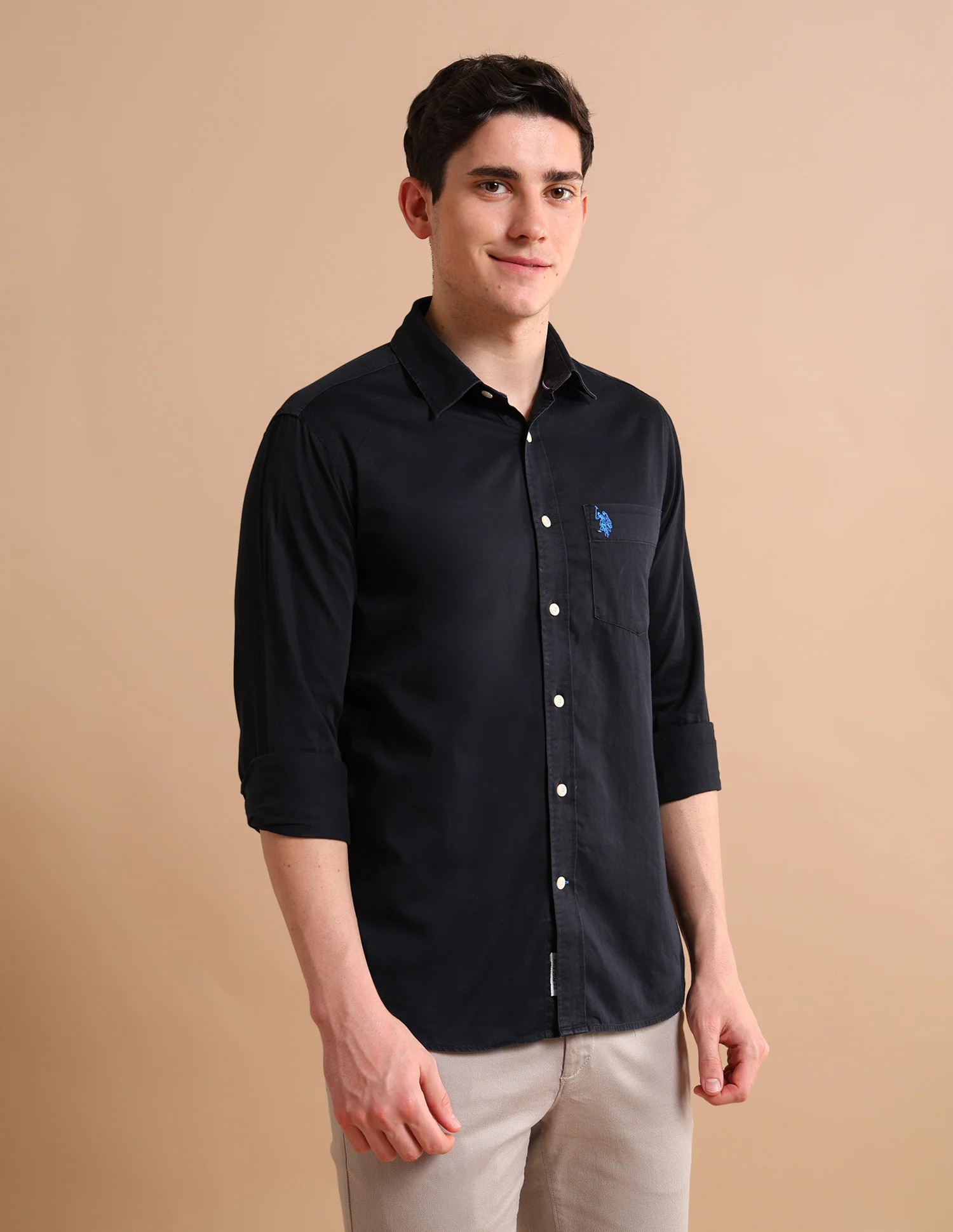 Tailored Satin Shirt - Image 4