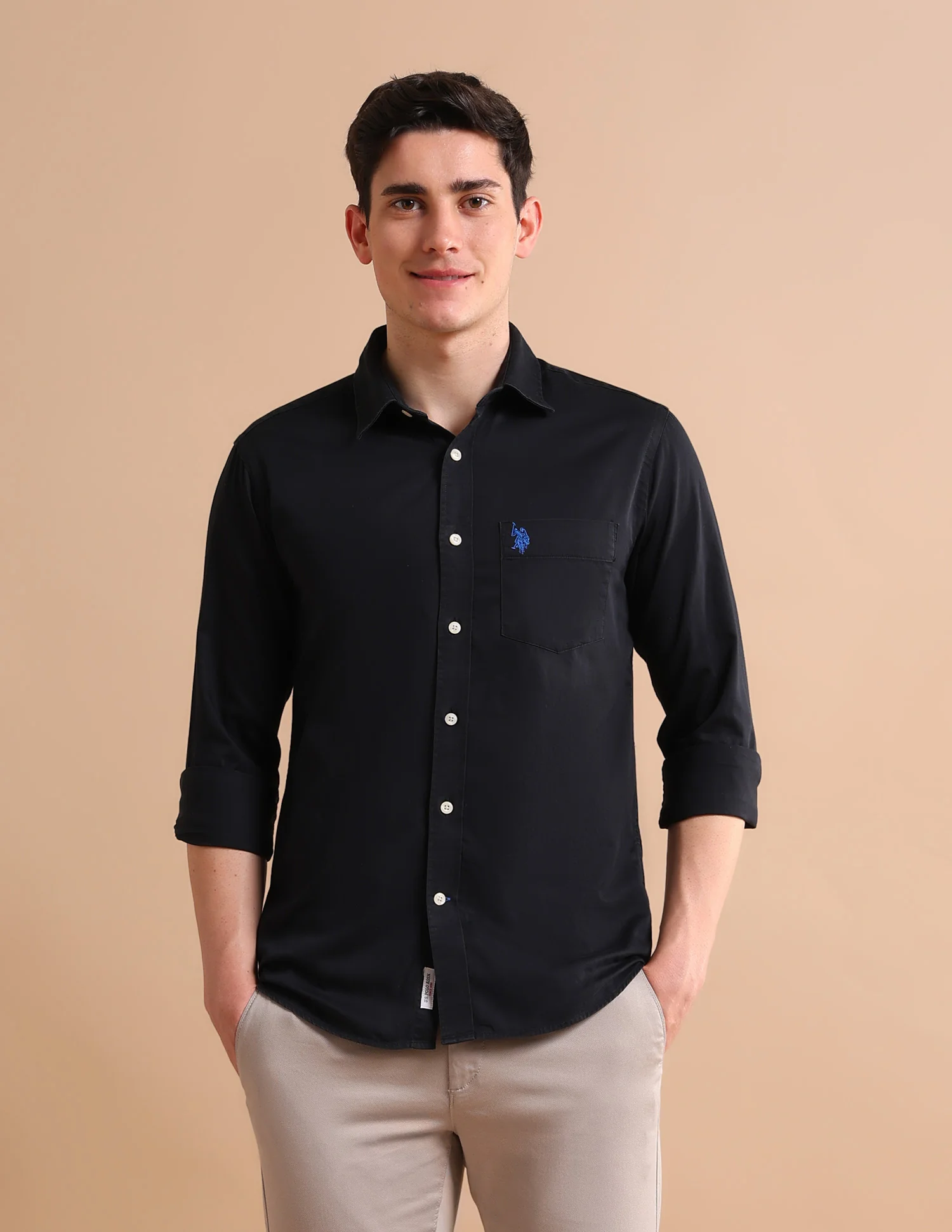 Tailored Satin Shirt - Image 6