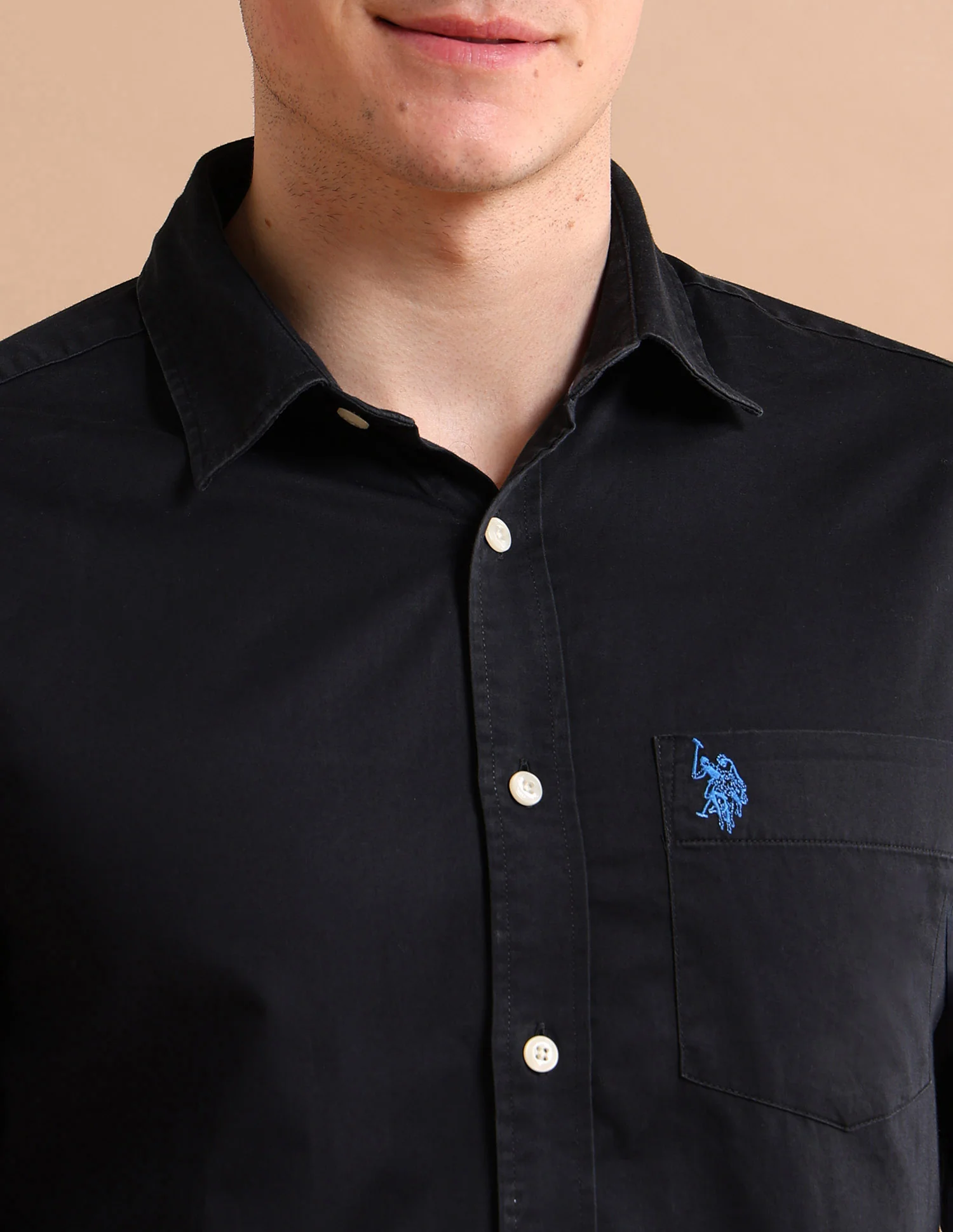Tailored Satin Shirt - Image 7