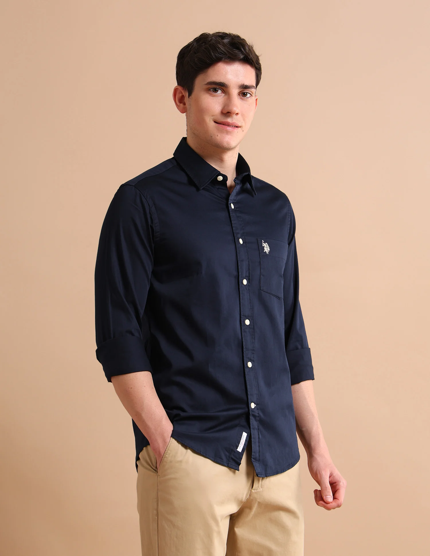 Tailored Satin Shirt - Image 4