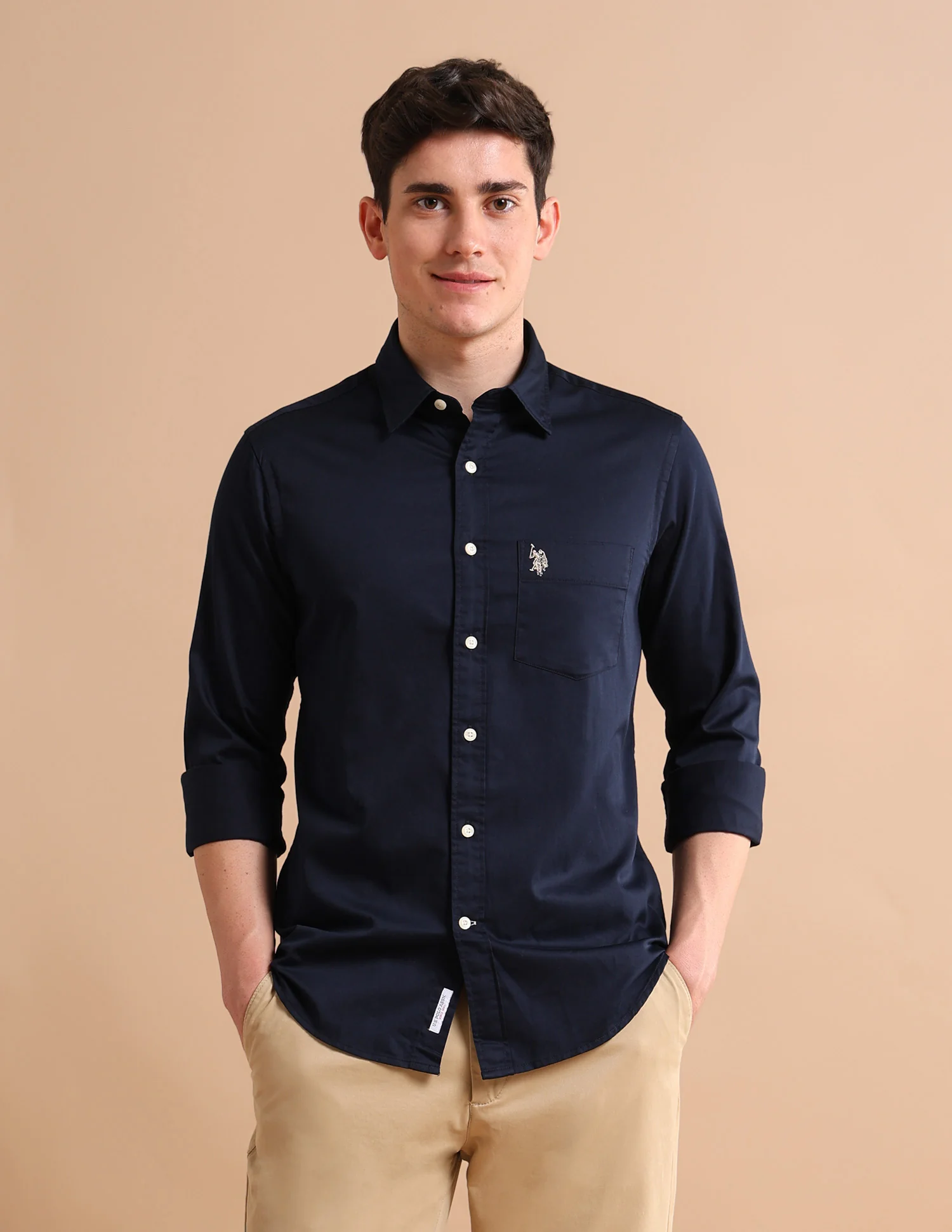 Tailored Satin Shirt - Image 6