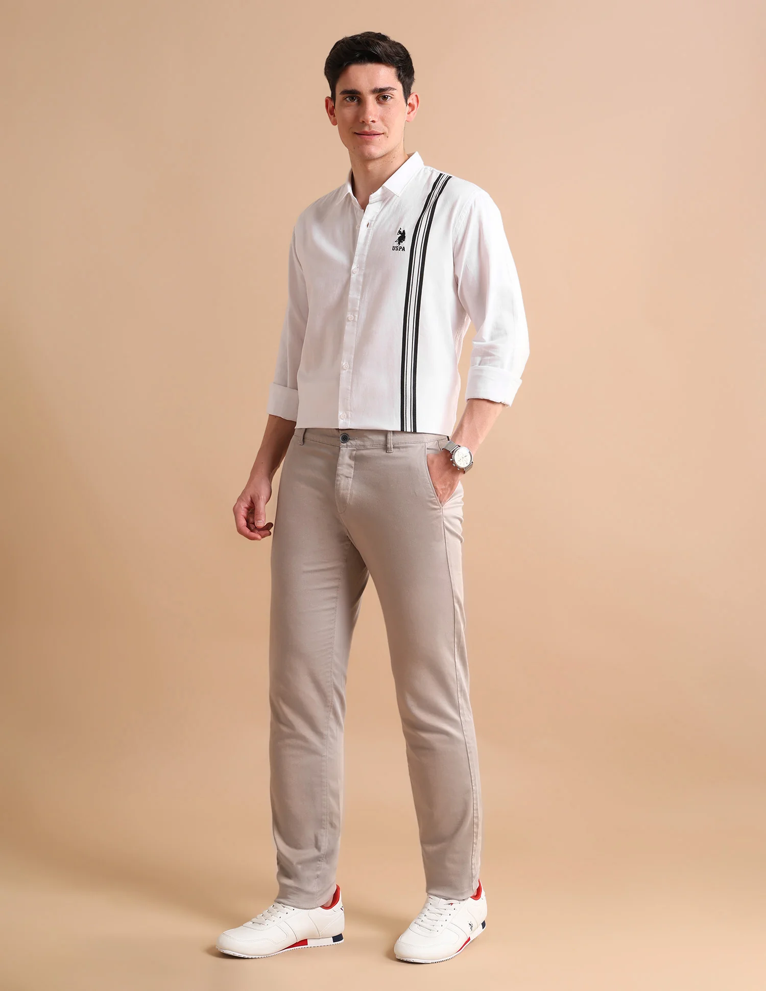 Tailored Striped Shirt - Image 3