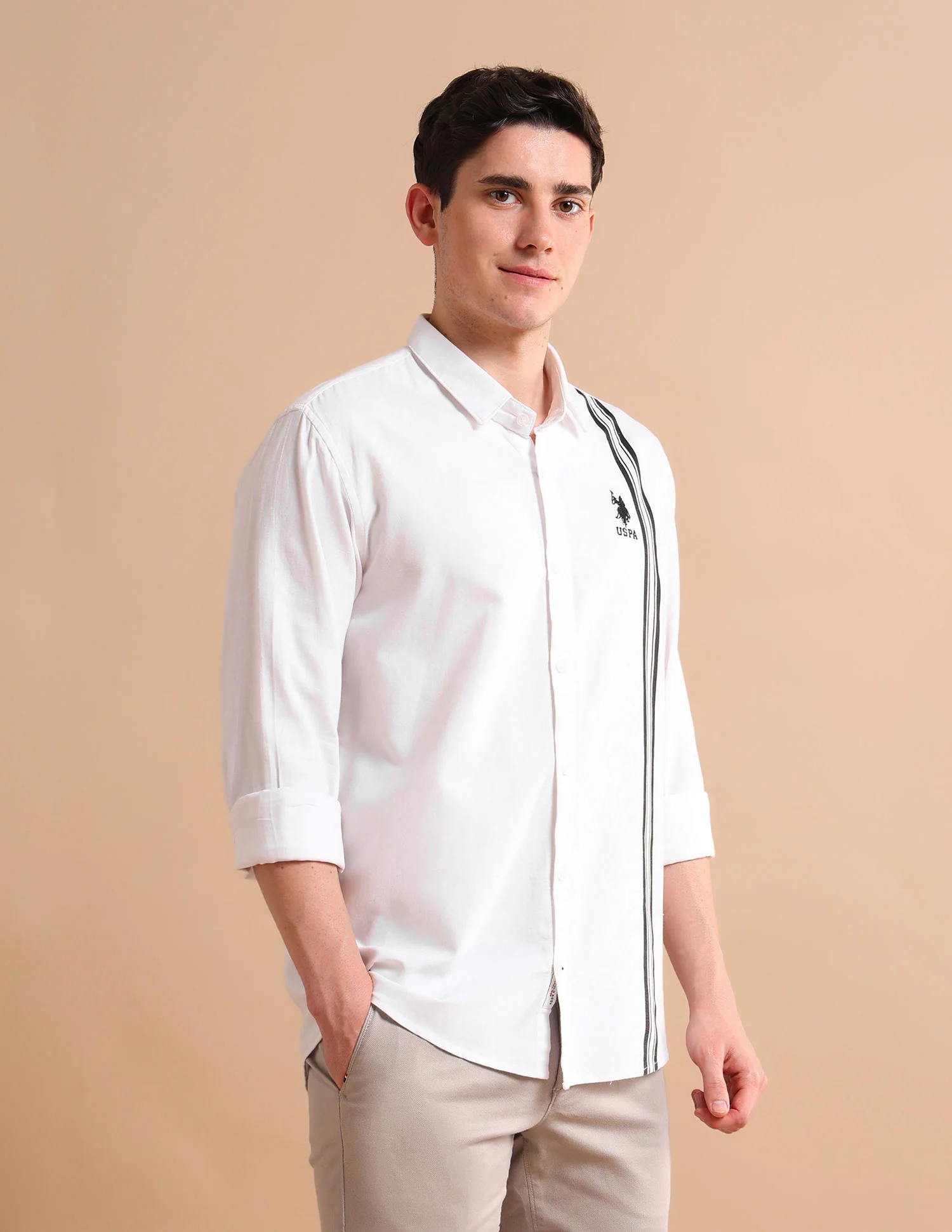 Tailored Striped Shirt - Image 4