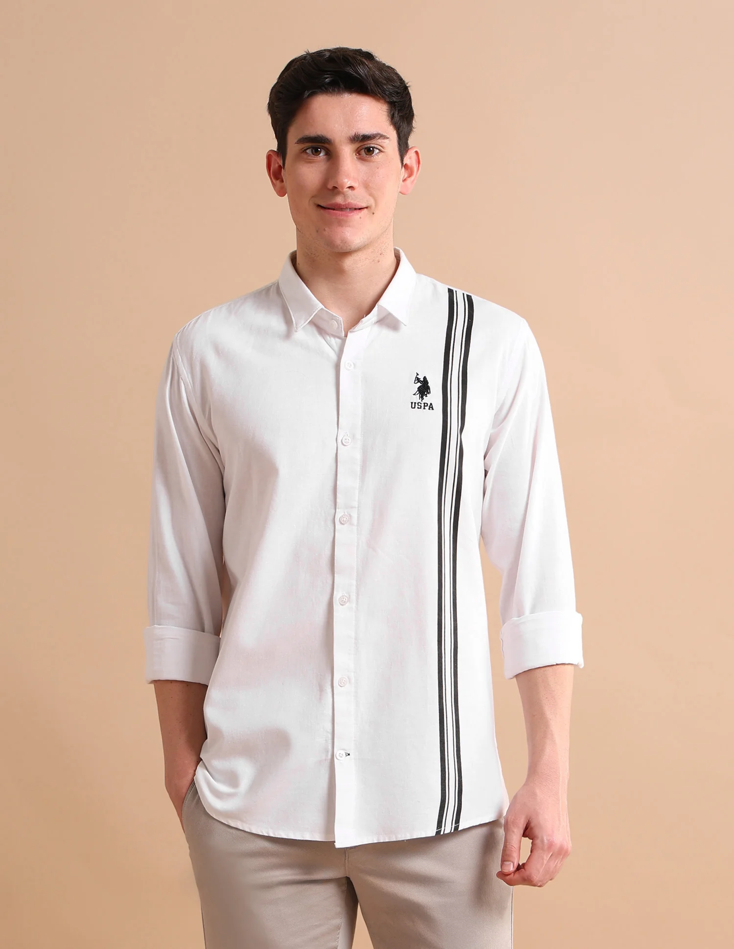 Tailored Striped Shirt - Image 6