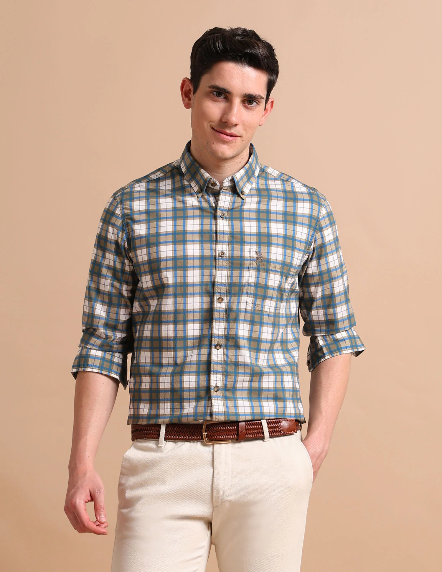 Tartan Button Down Shirt