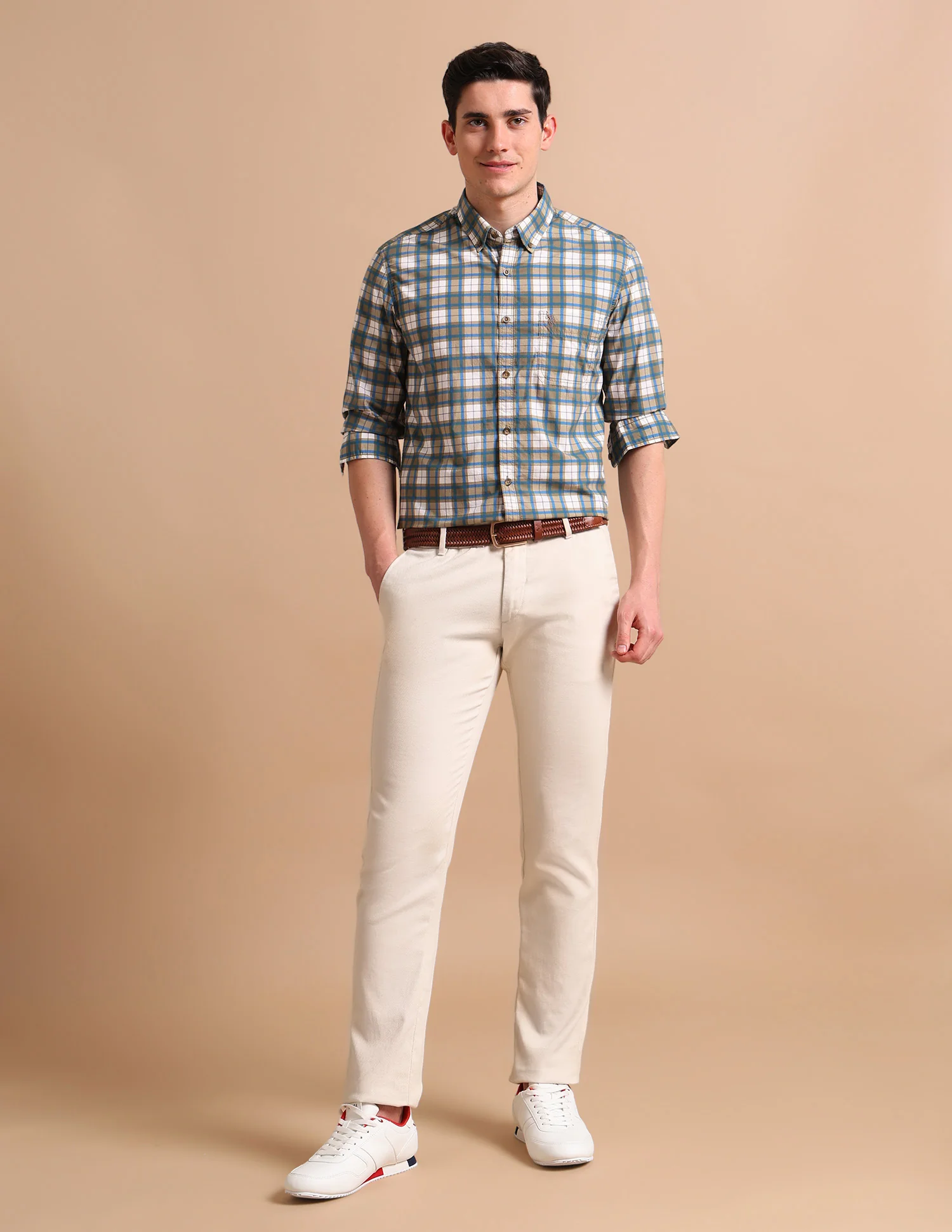 Tartan Button Down Shirt - Image 3