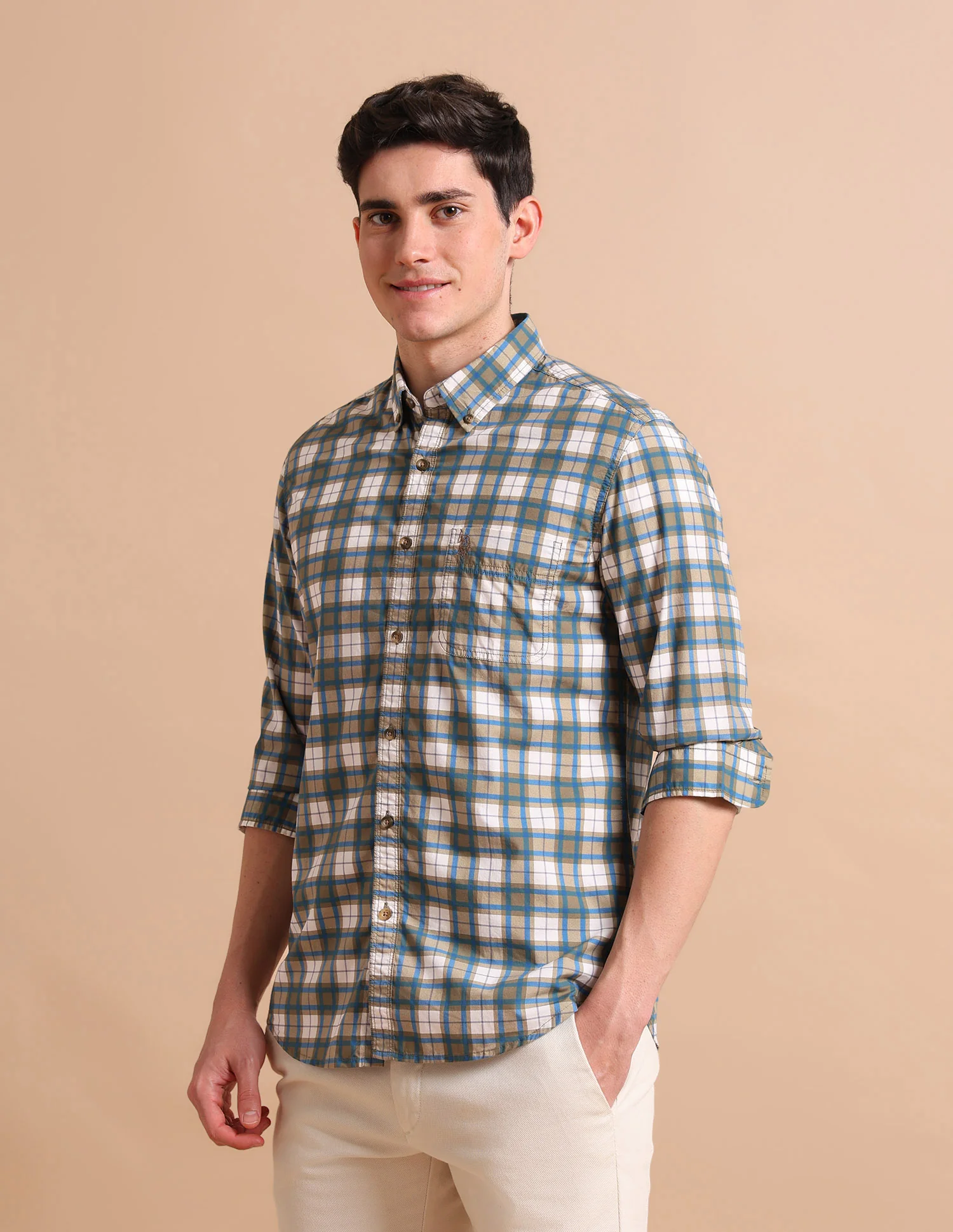 Tartan Button Down Shirt - Image 4