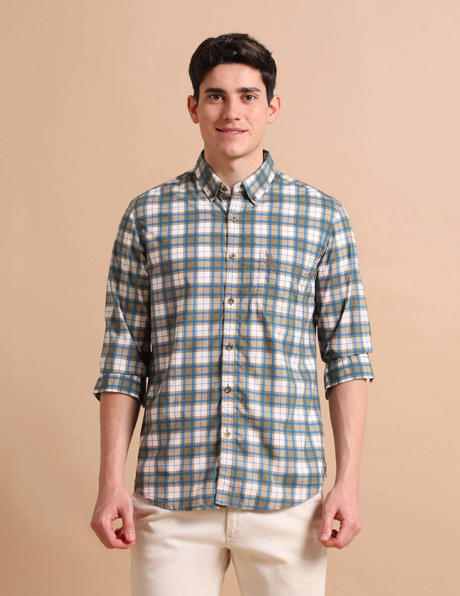 Tartan Button Down Shirt - Image 6