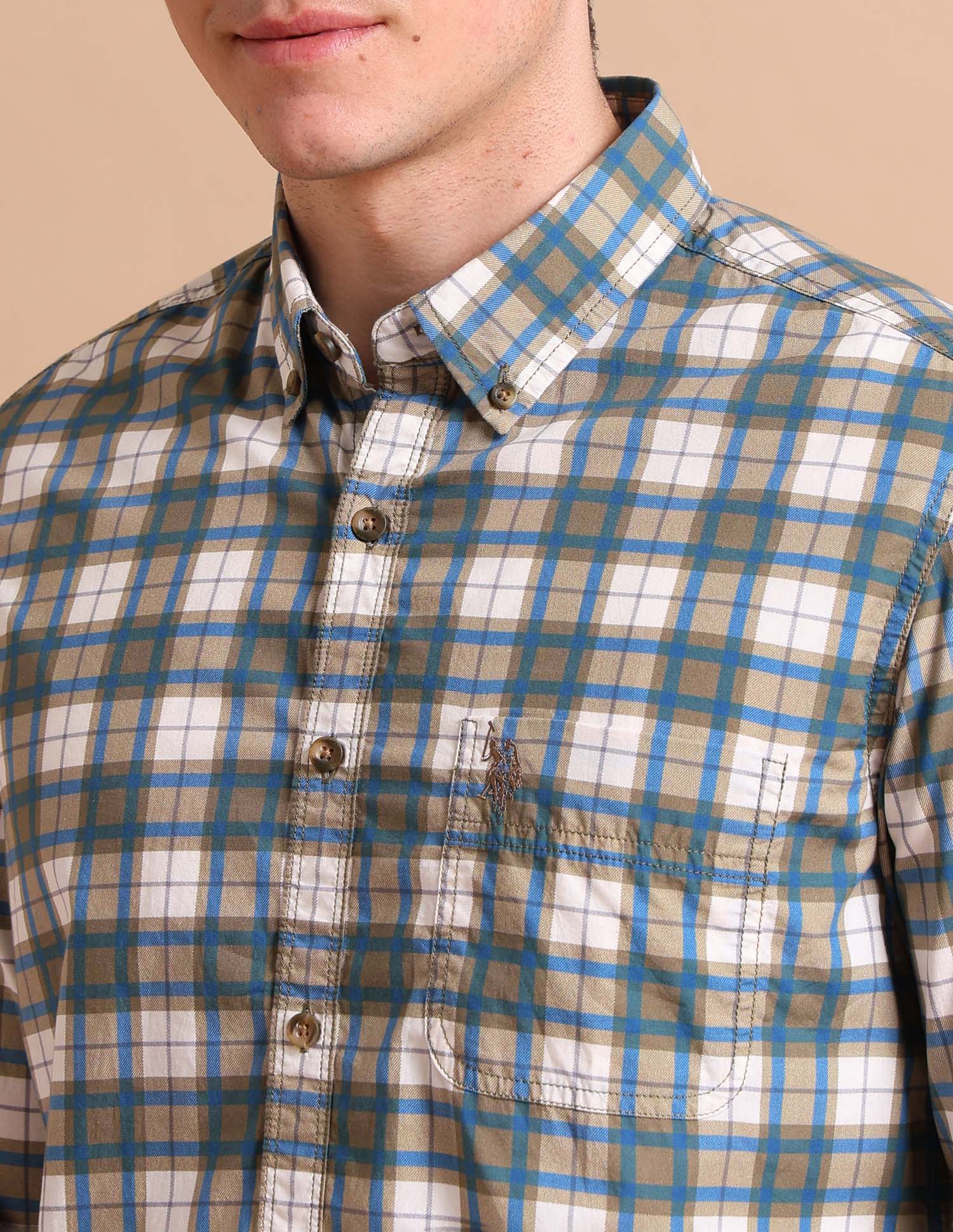 Tartan Button Down Shirt - Image 7
