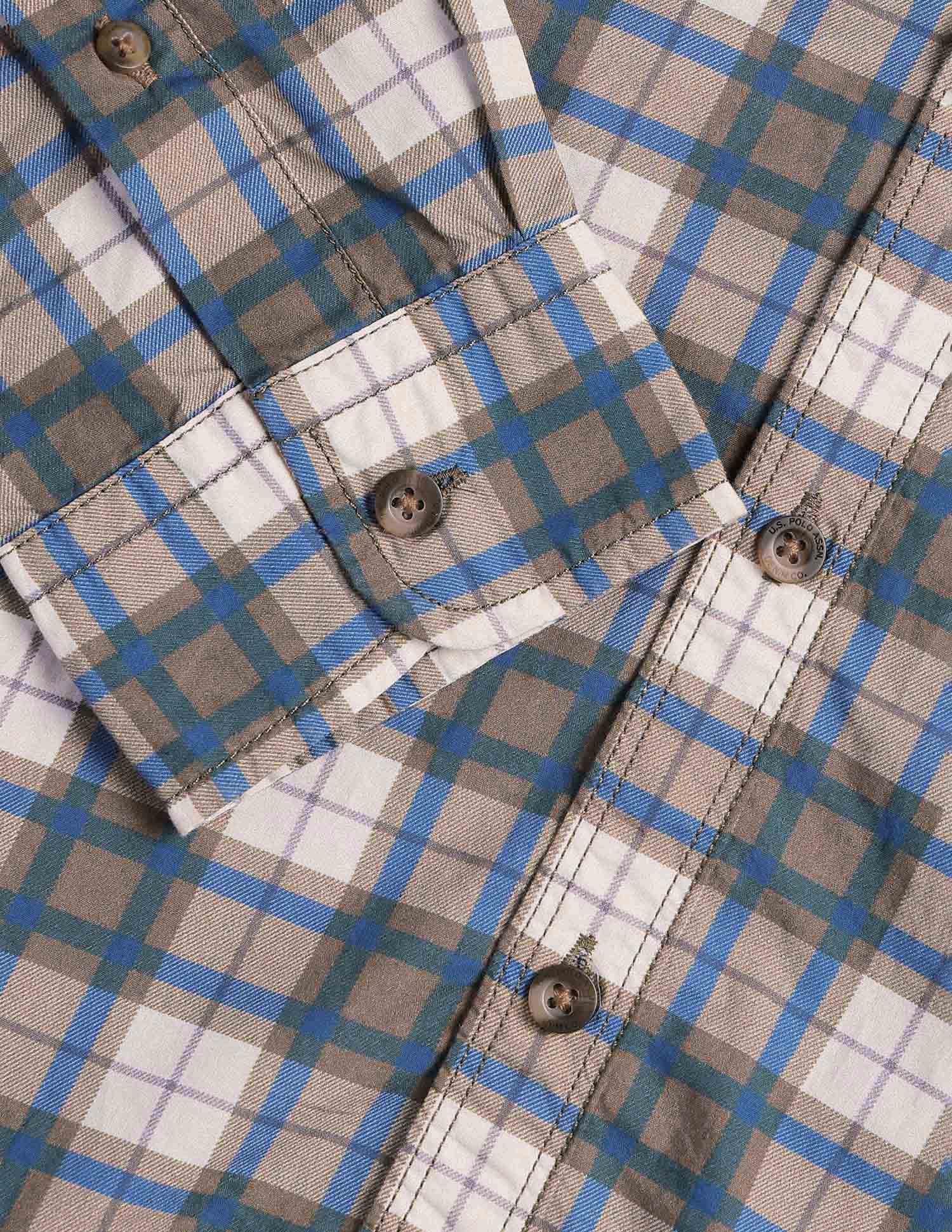 Tartan Button Down Shirt - Image 8