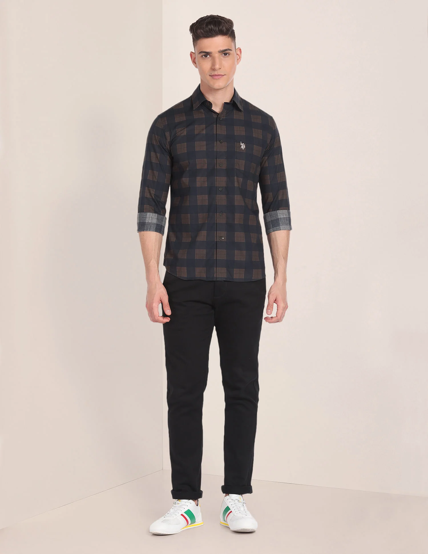 Tartan Check Cotton Shirt - Image 3