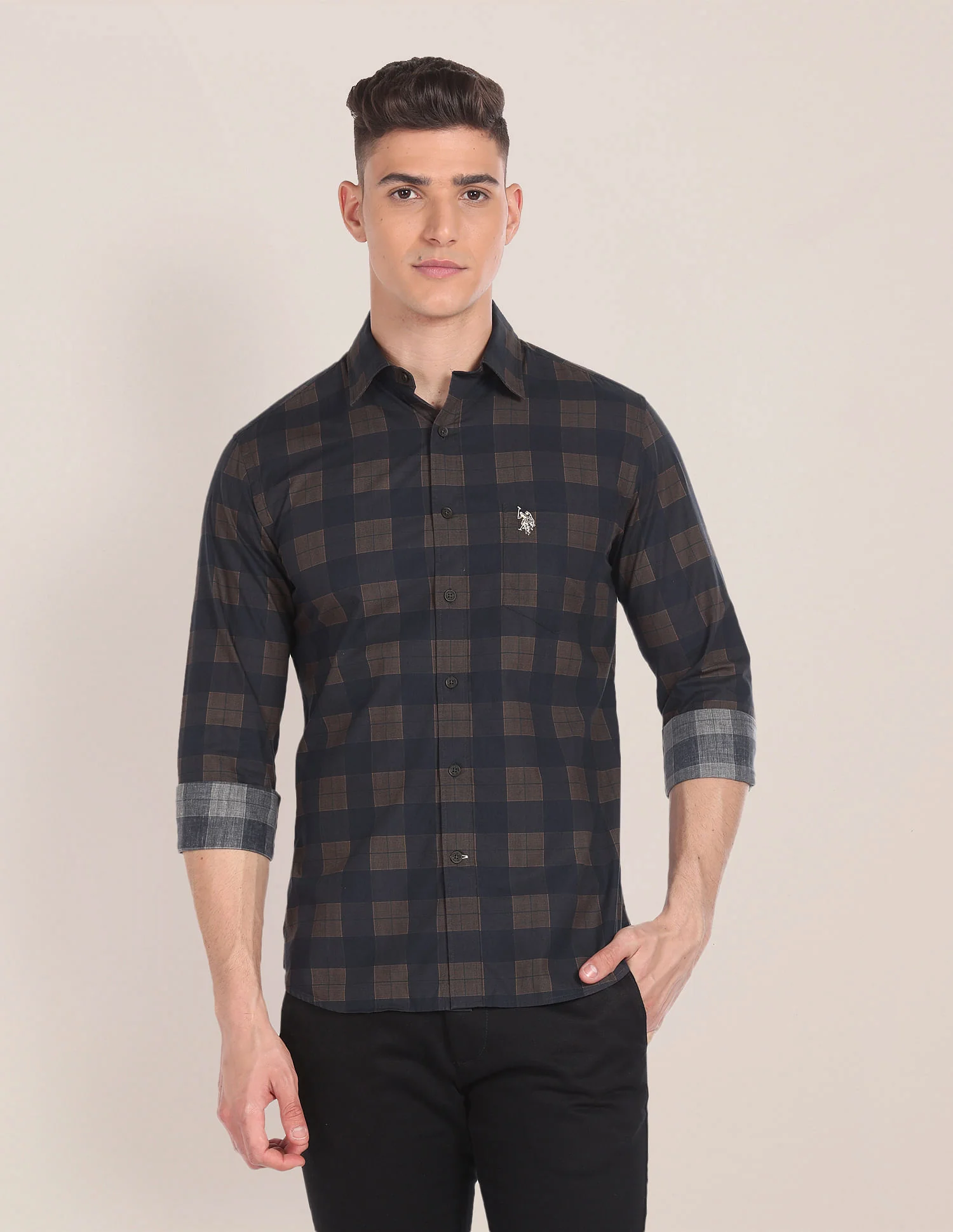Tartan Check Cotton Shirt - Image 6