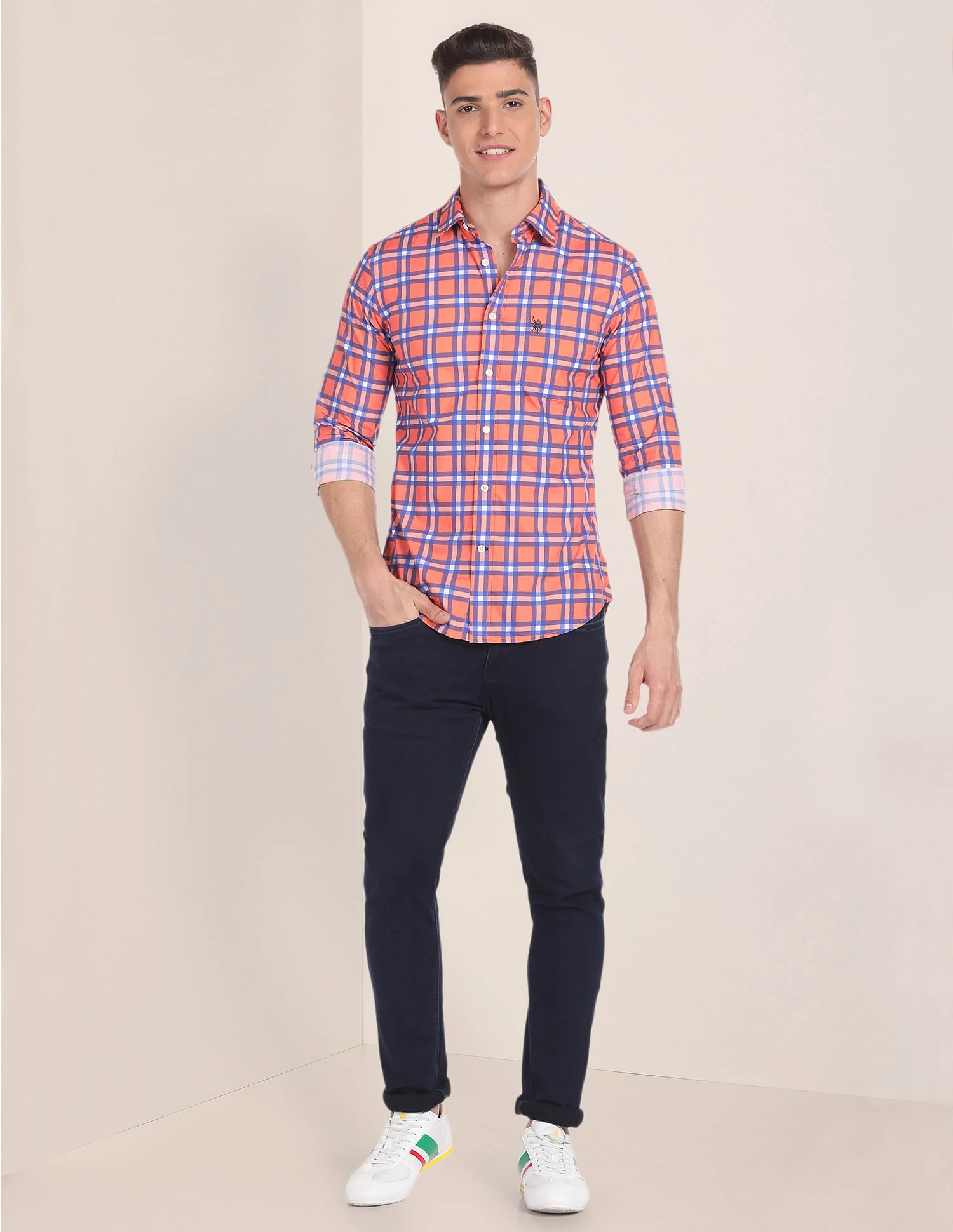 Tartan Check Cotton Shirt - Image 3