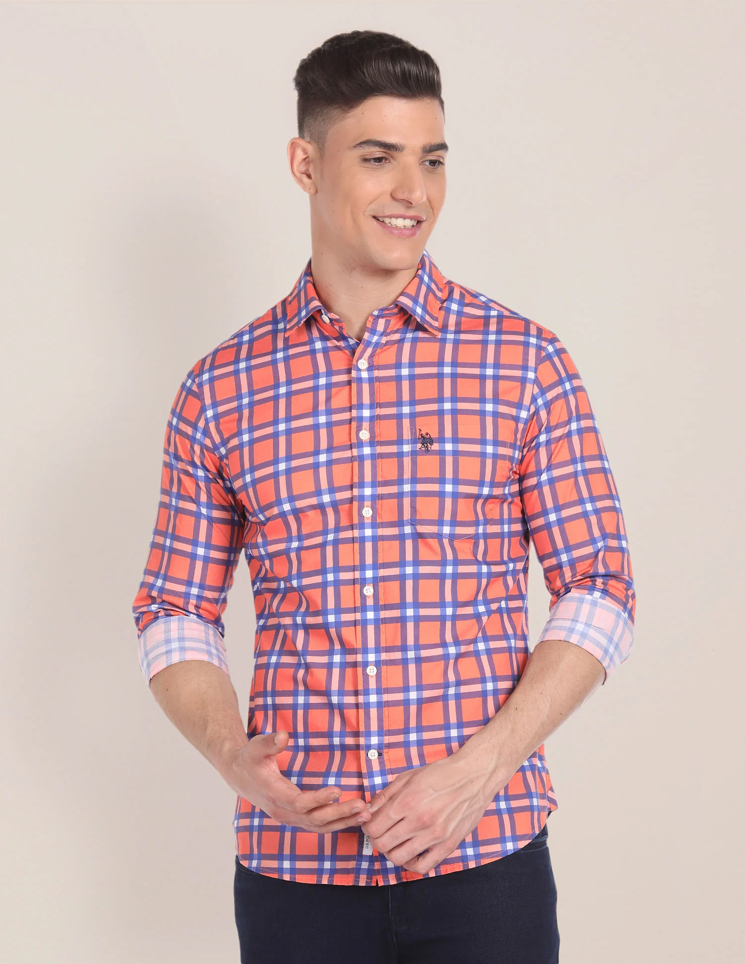 Tartan Check Cotton Shirt - Image 6