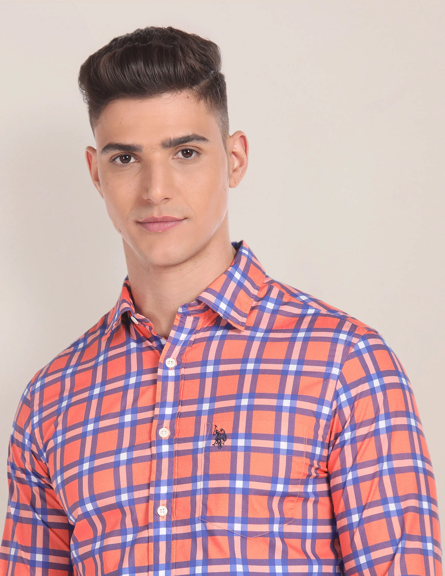 Tartan Check Cotton Shirt - Image 7