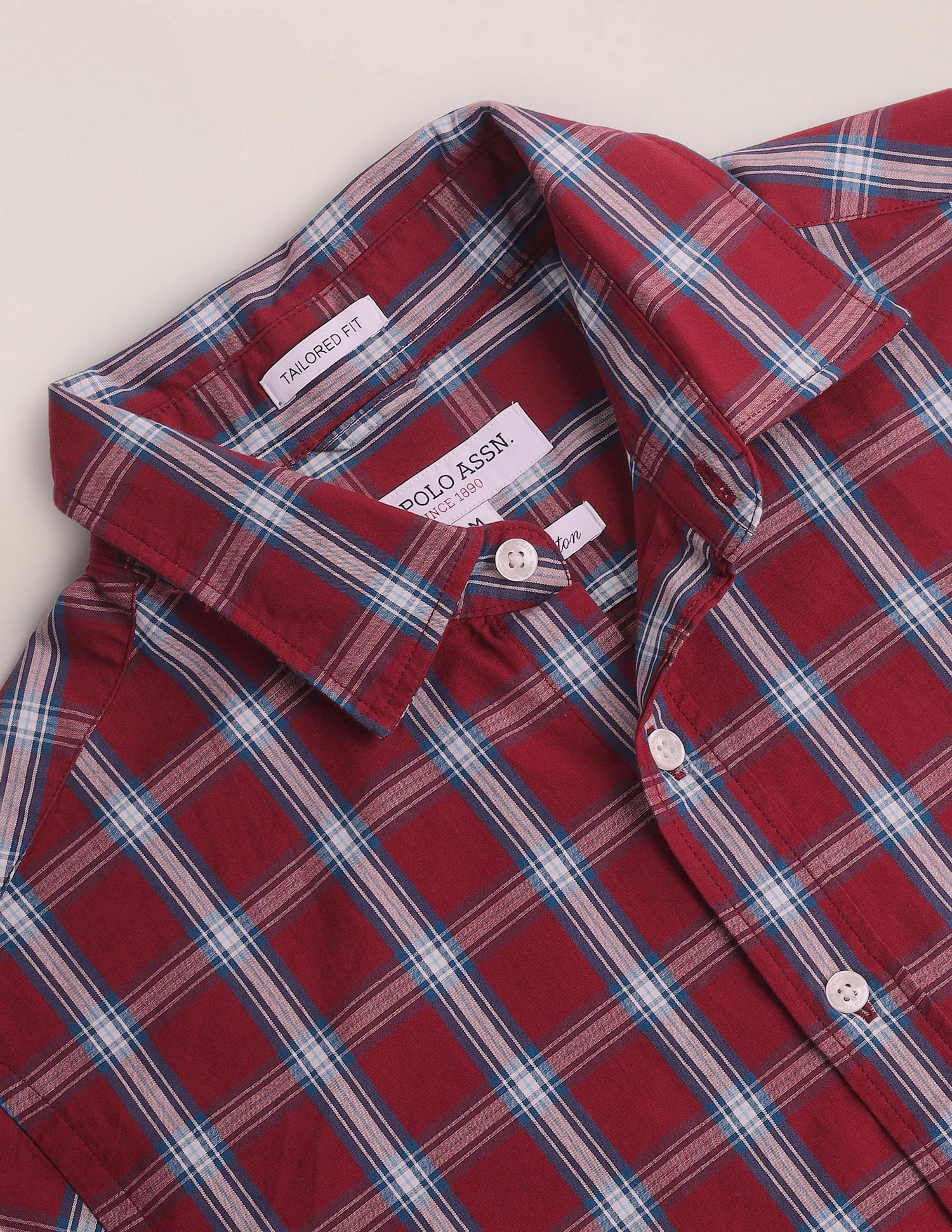 Tartan Check Tailored Fit Shirt - Image 2