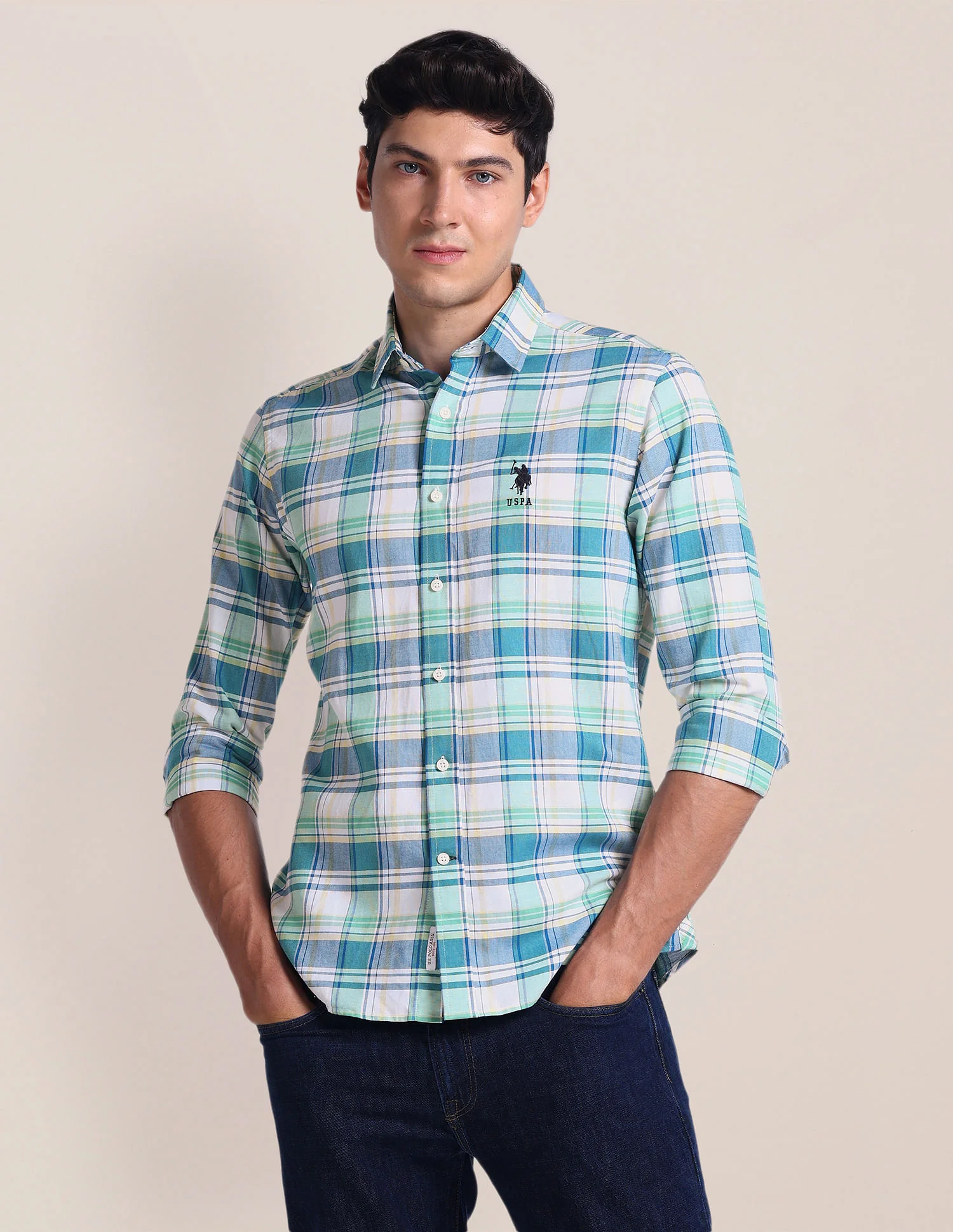 Tartan Check Tailored Fit Shirt