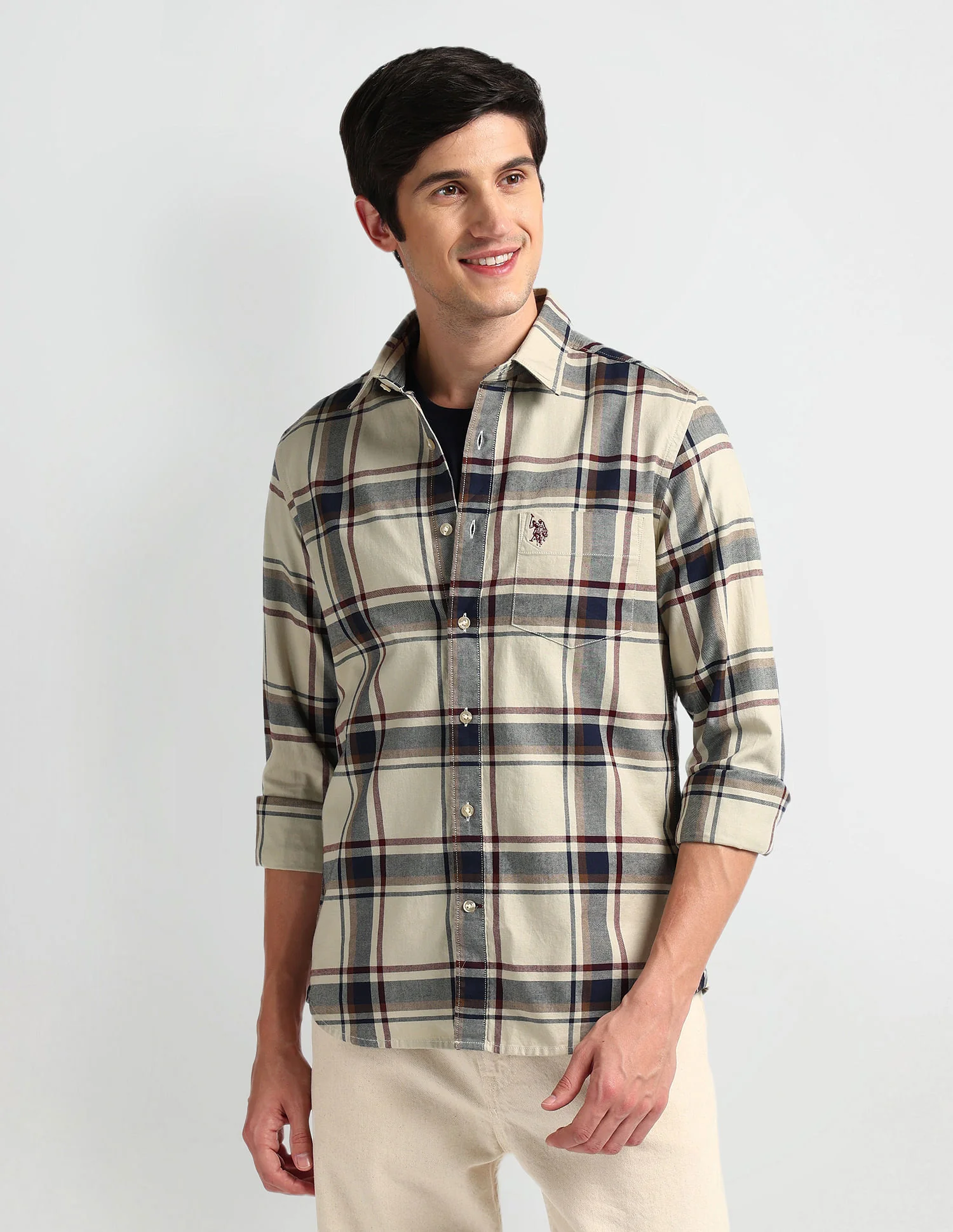 Tartan Check Tailored Fit Shirt