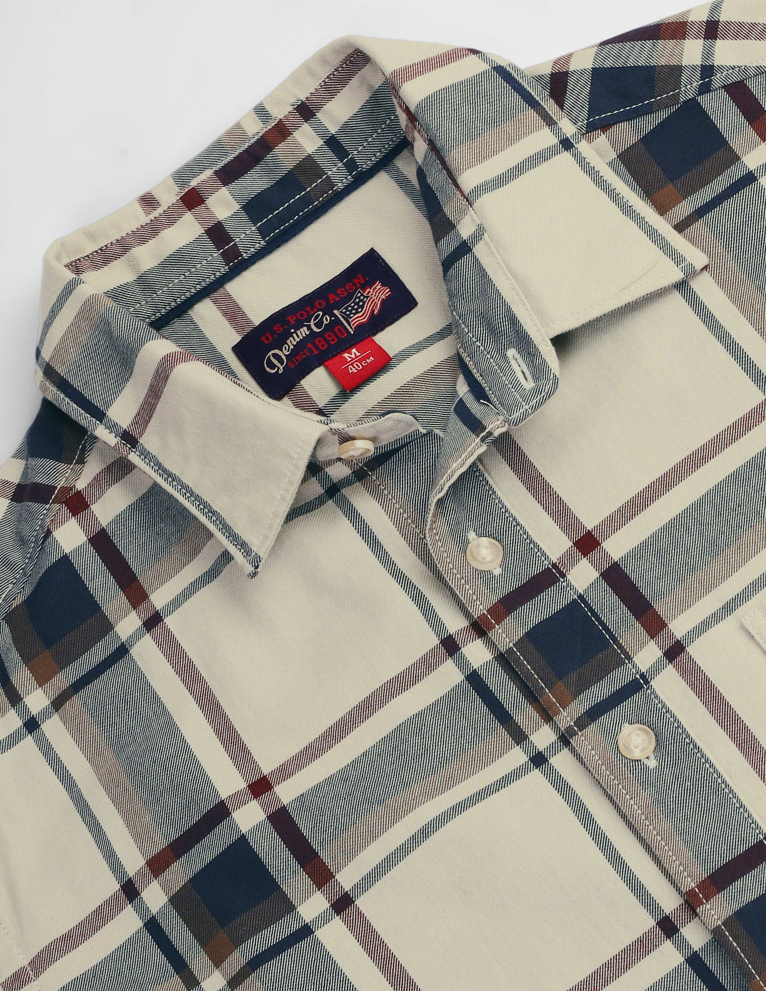 Tartan Check Tailored Fit Shirt - Image 2