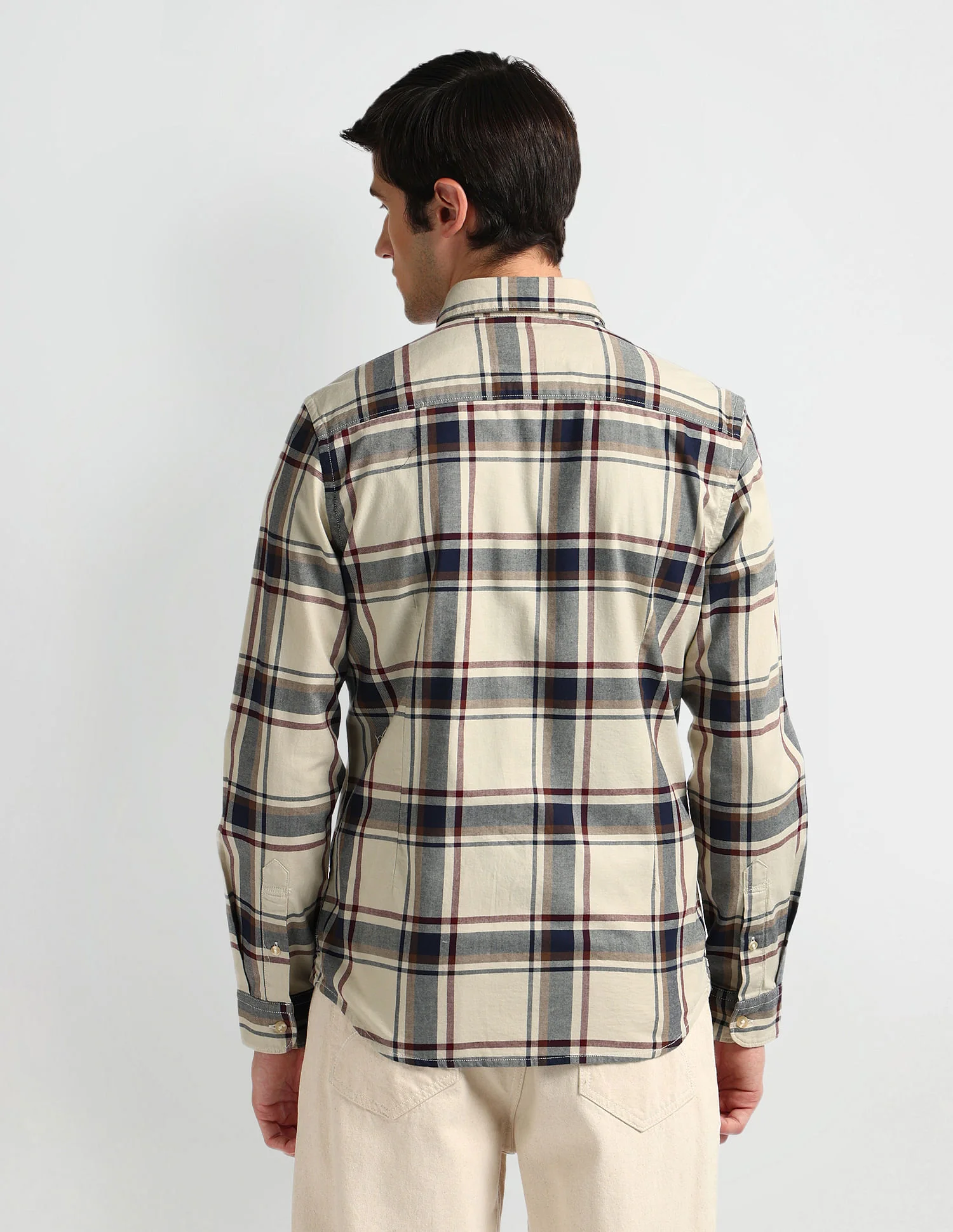 Tartan Check Tailored Fit Shirt - Image 5