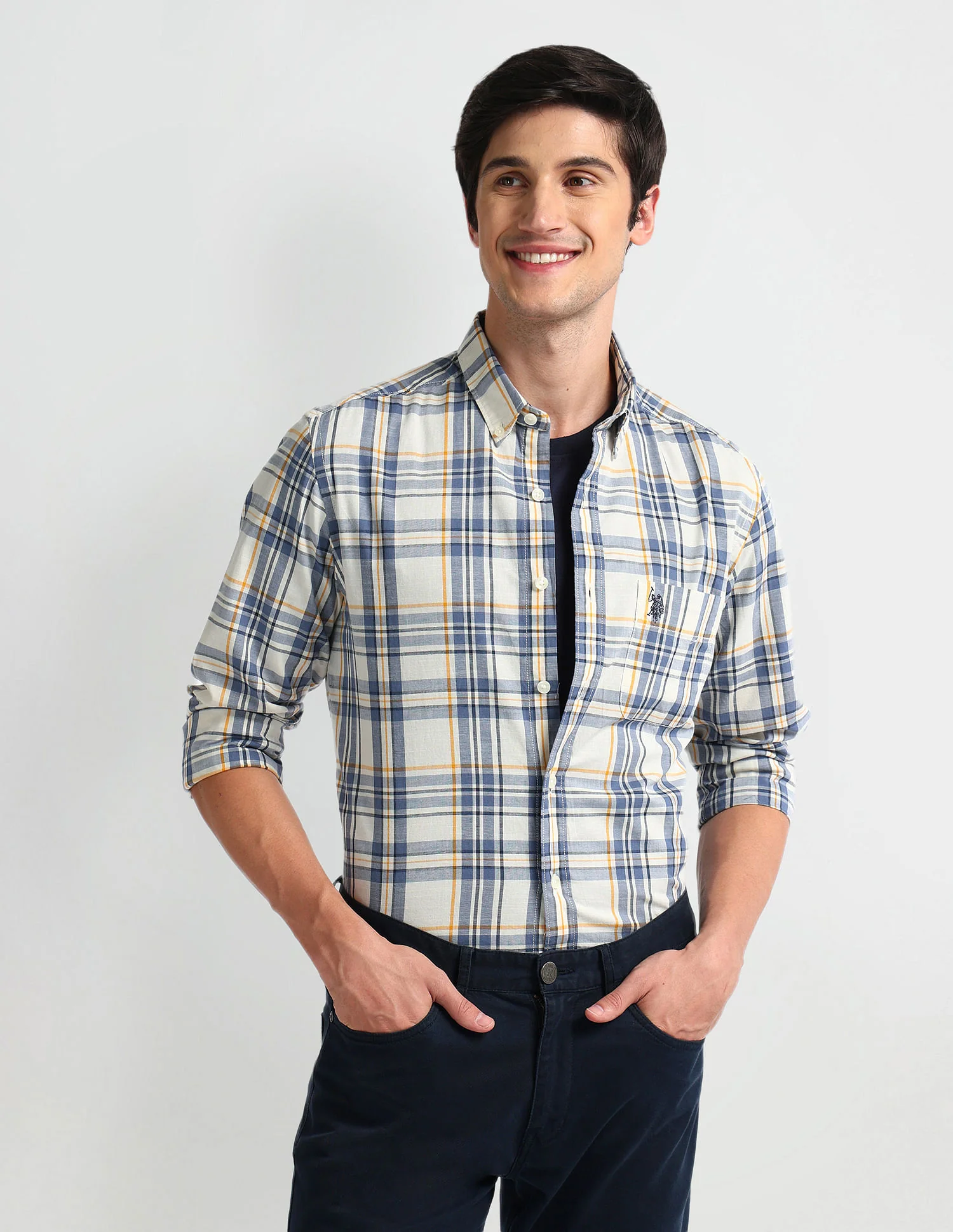 Tartan Check Tailored Fit Shirt