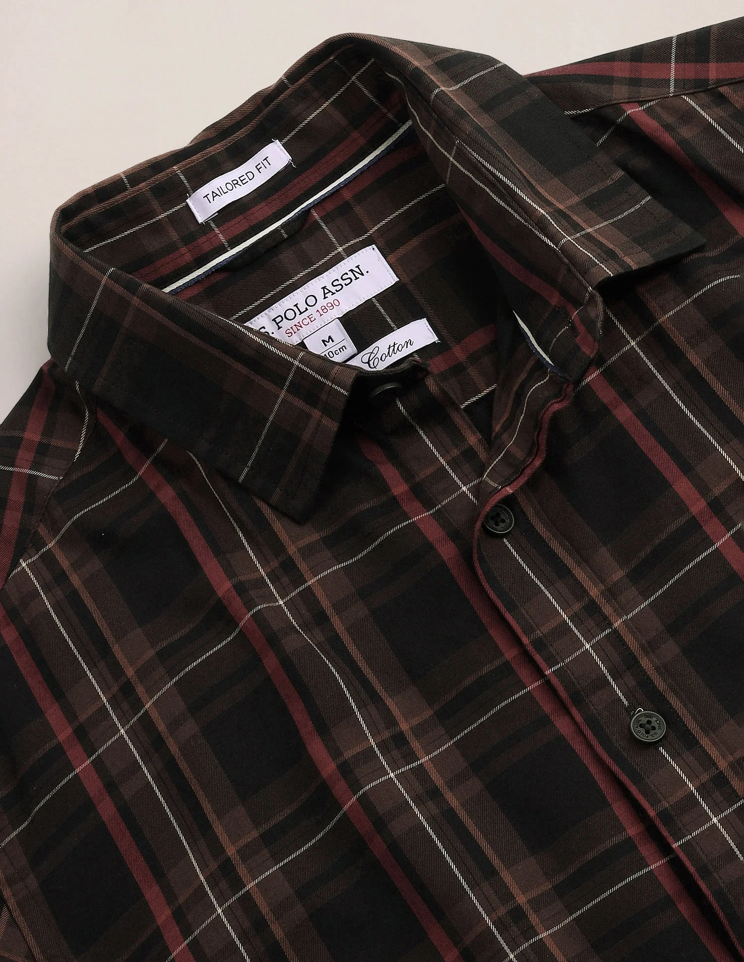 Tartan Check Tailored Fit Shirt - Image 2