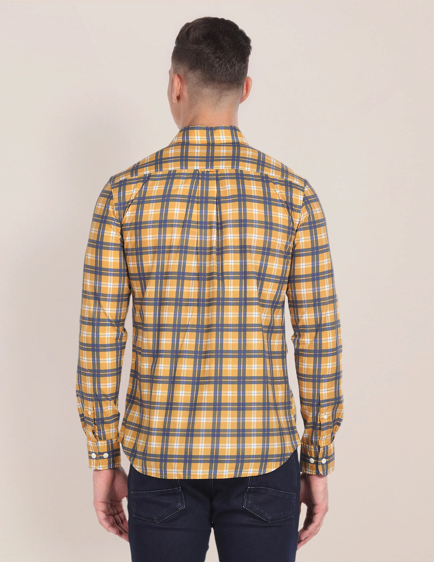 Tartan Check Tailored Regular Fit Shirt - Image 5