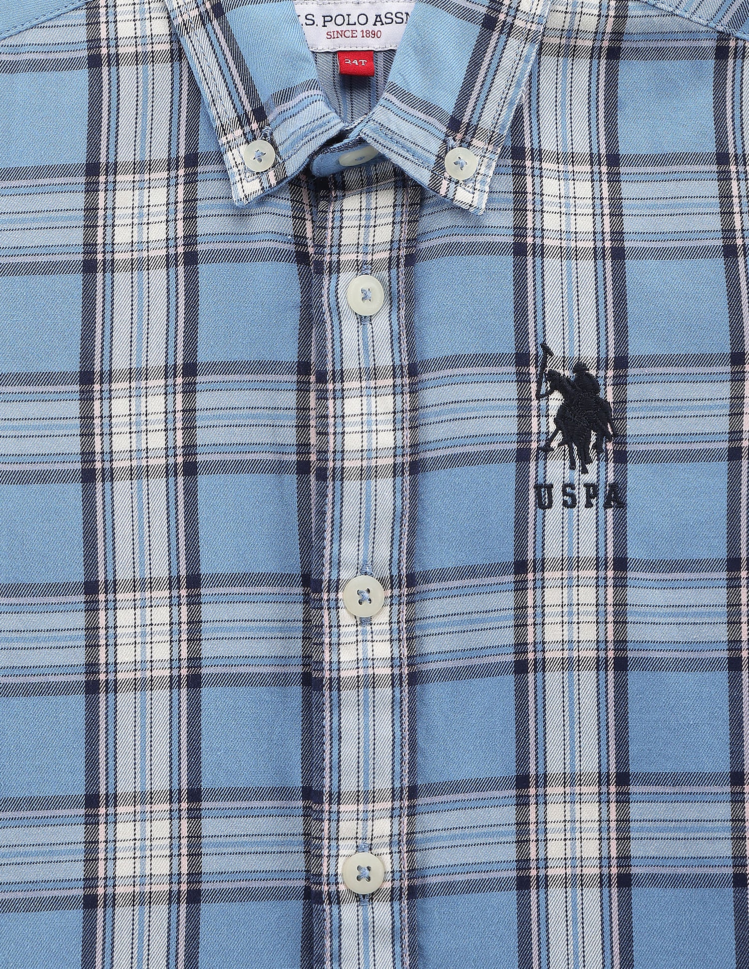 Tartan Check Twill Shirt - Image 3