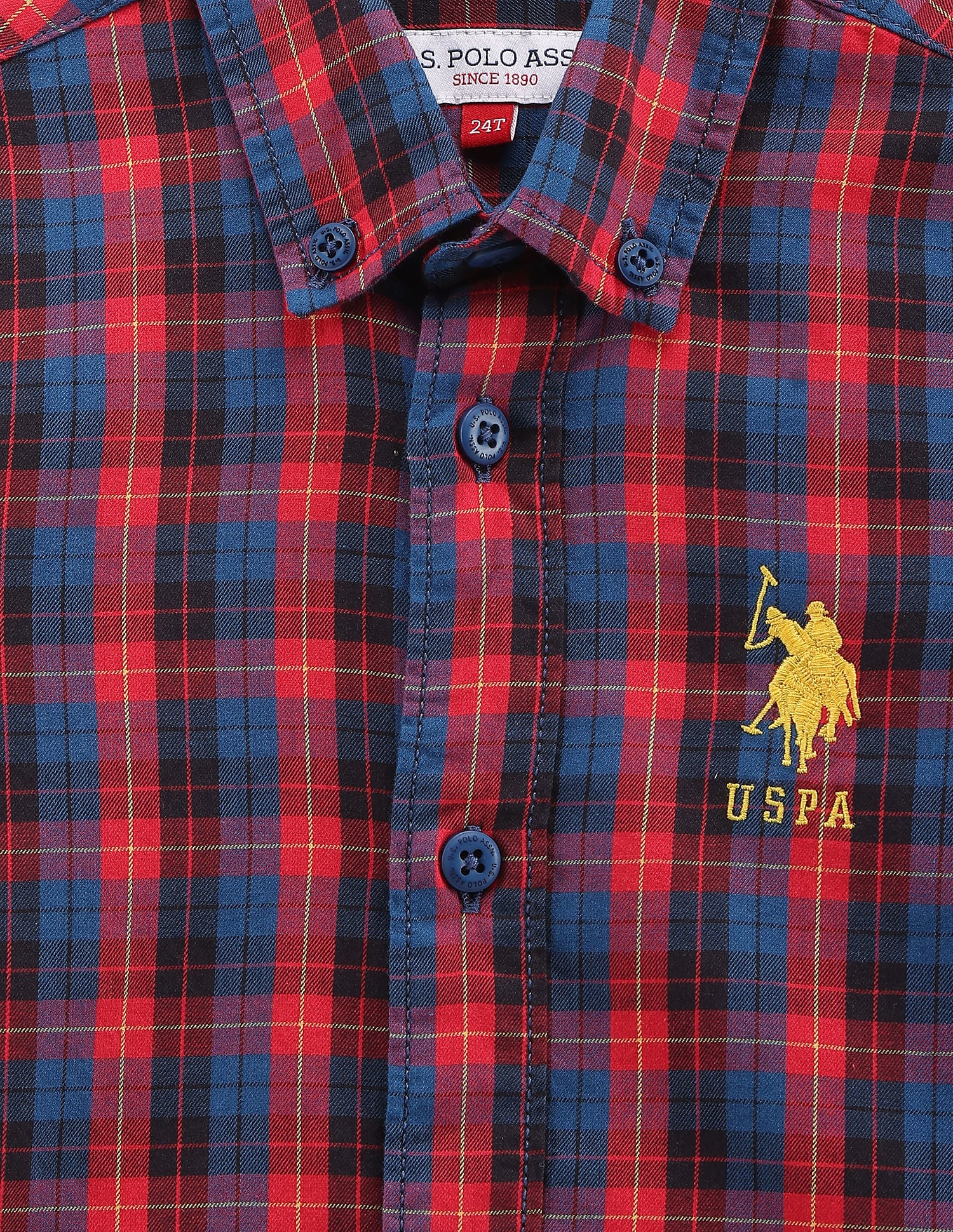 Tartan Check Twill Shirt - Image 3