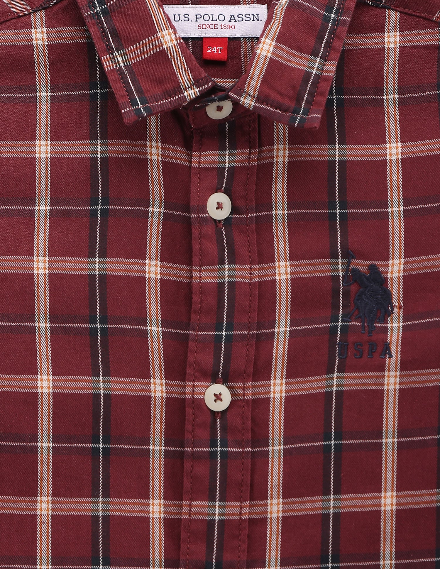Tartan Check Twill Shirt - Image 3