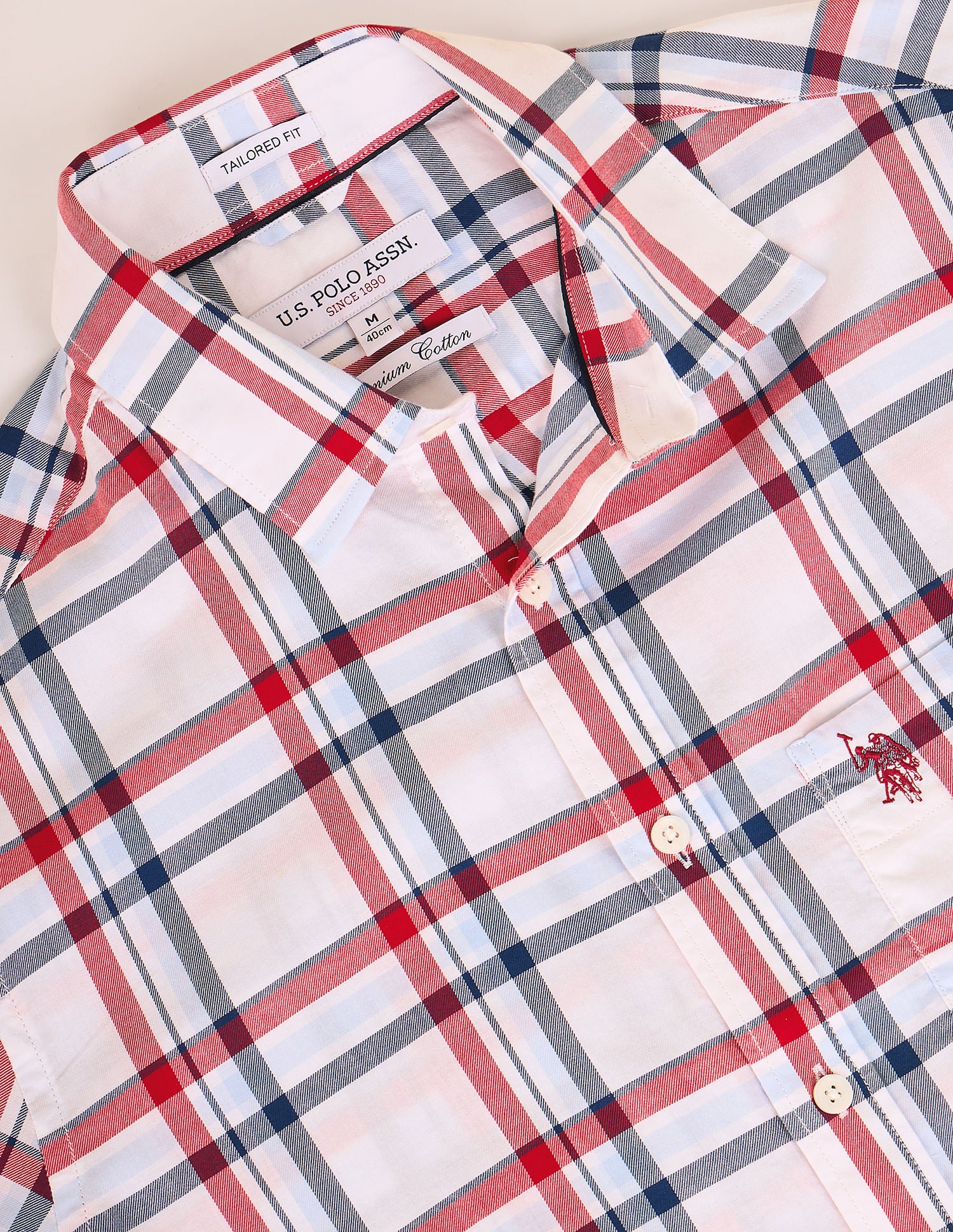Tartan Check Twill Shirt - Image 2