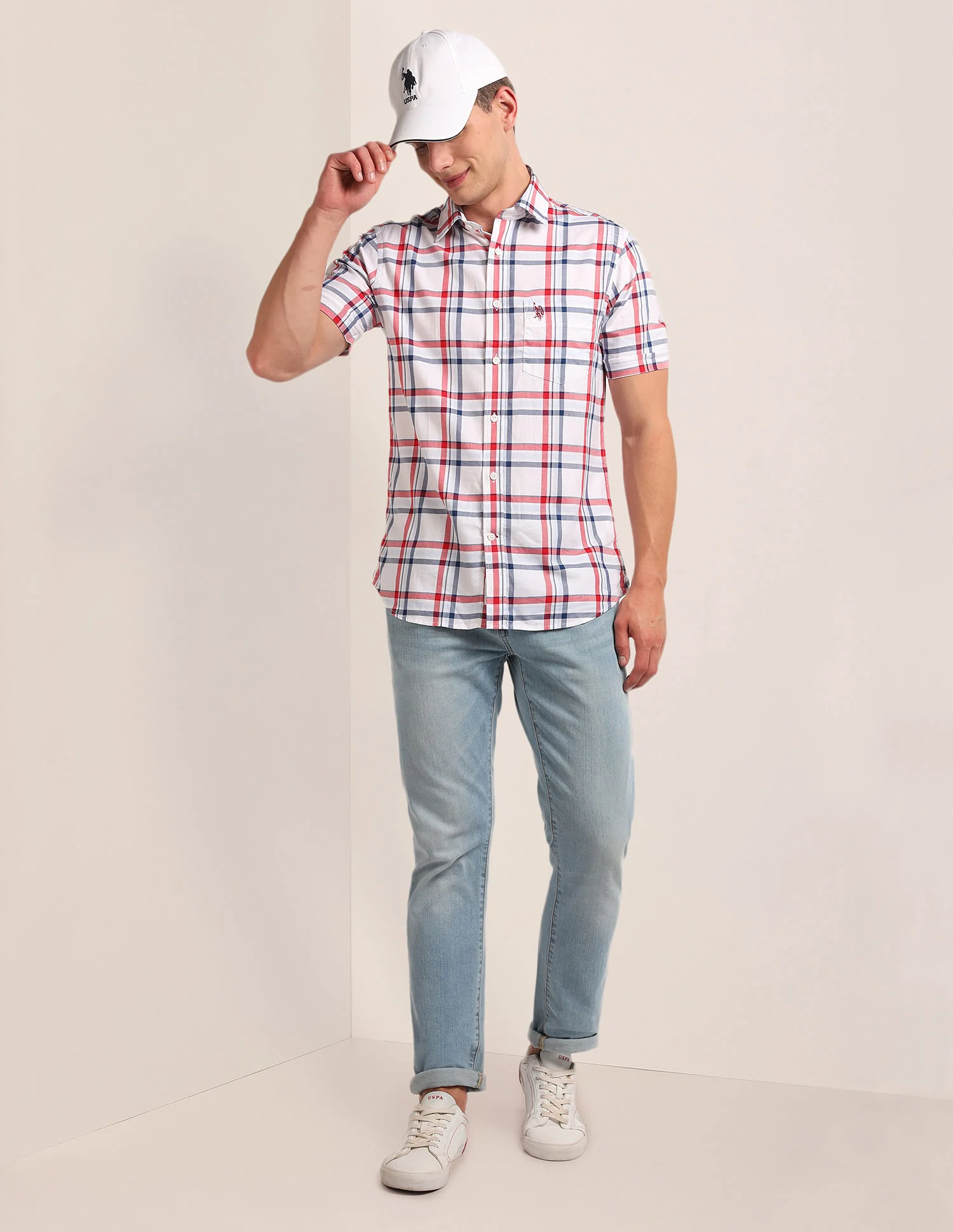 Tartan Check Twill Shirt - Image 3