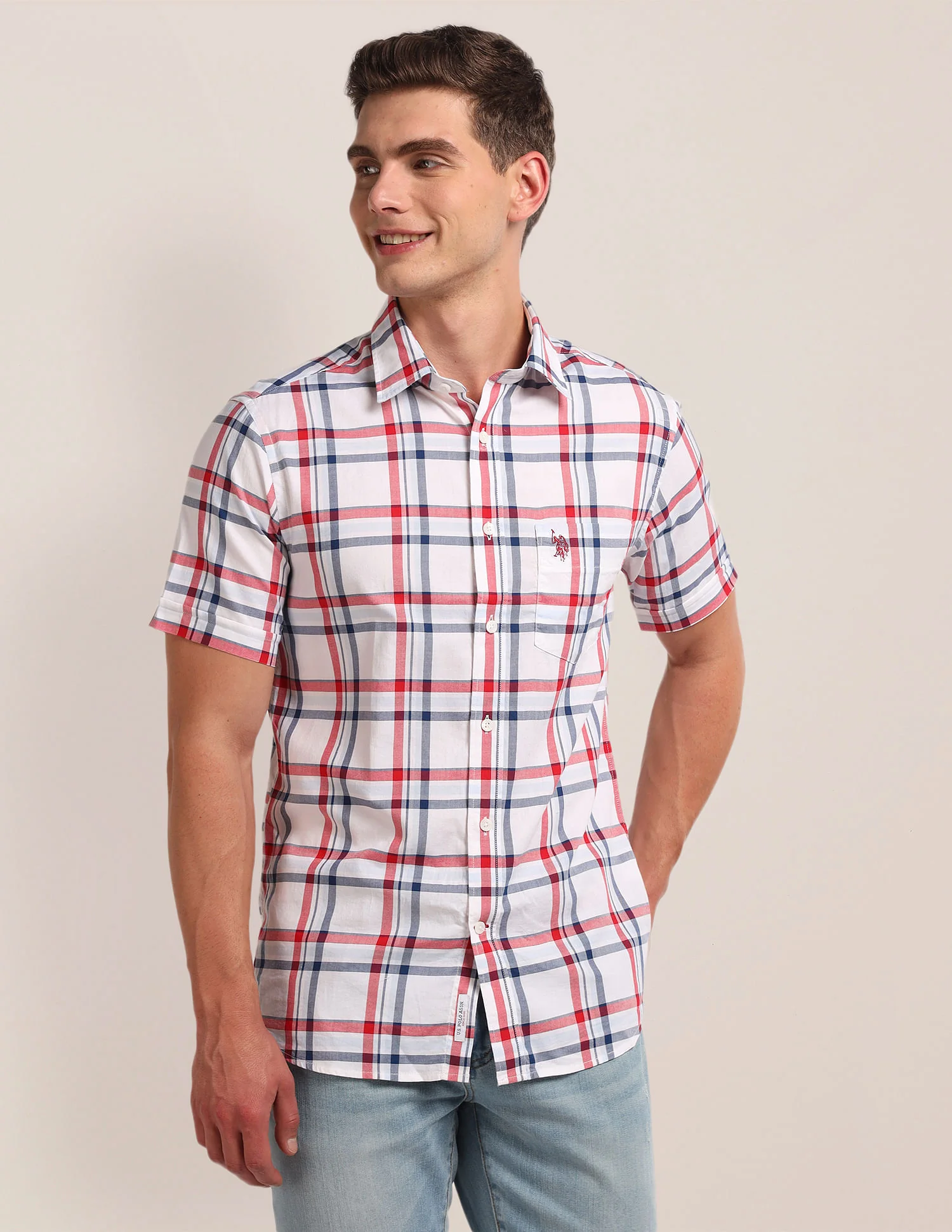 Tartan Check Twill Shirt - Image 6