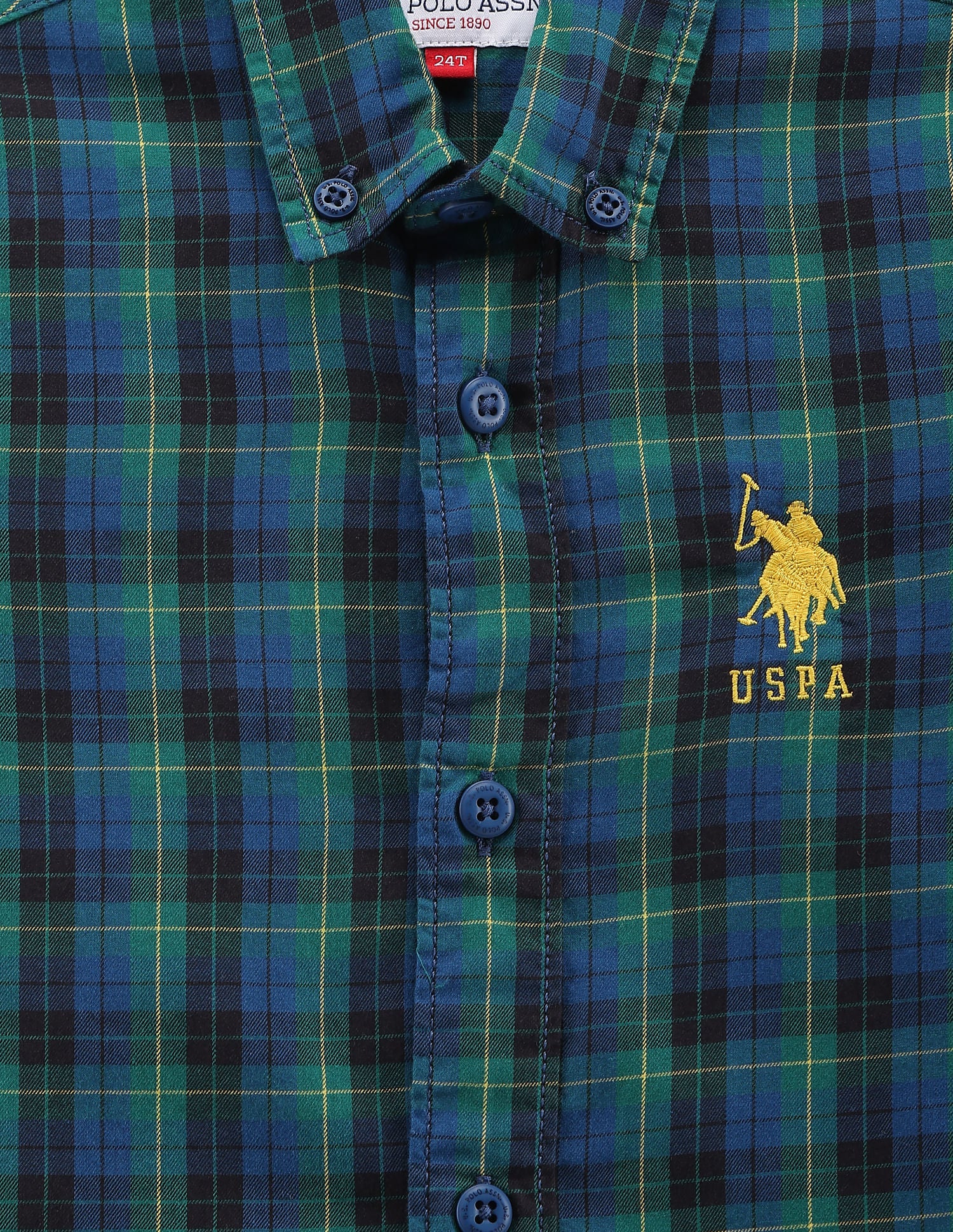 Tartan Check Twill Shirt - Image 3